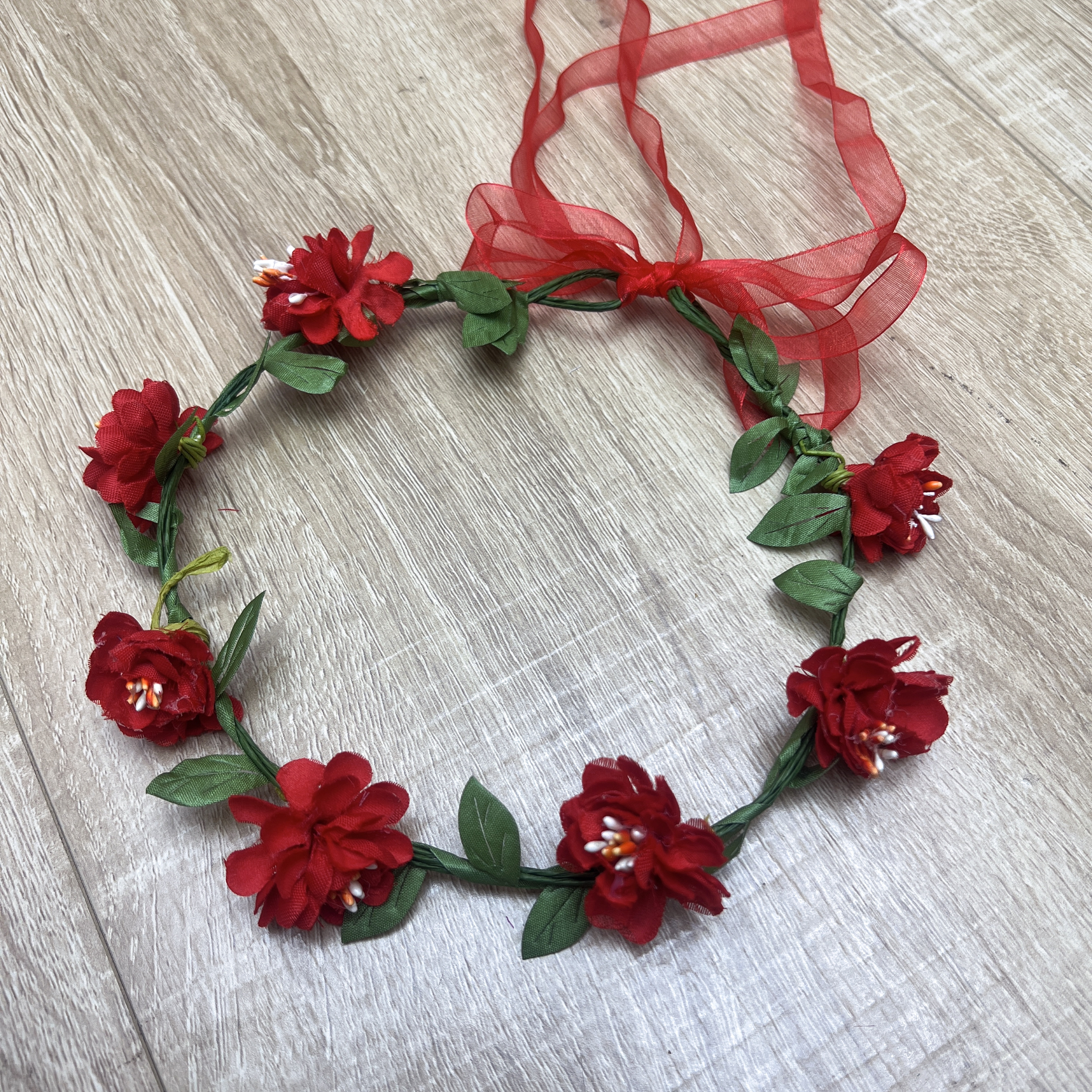 2025 Simulated flower garland Headwear, hair accessory, seaside vacation headwear, photo studio photography, bride and bridesmaid pic 2