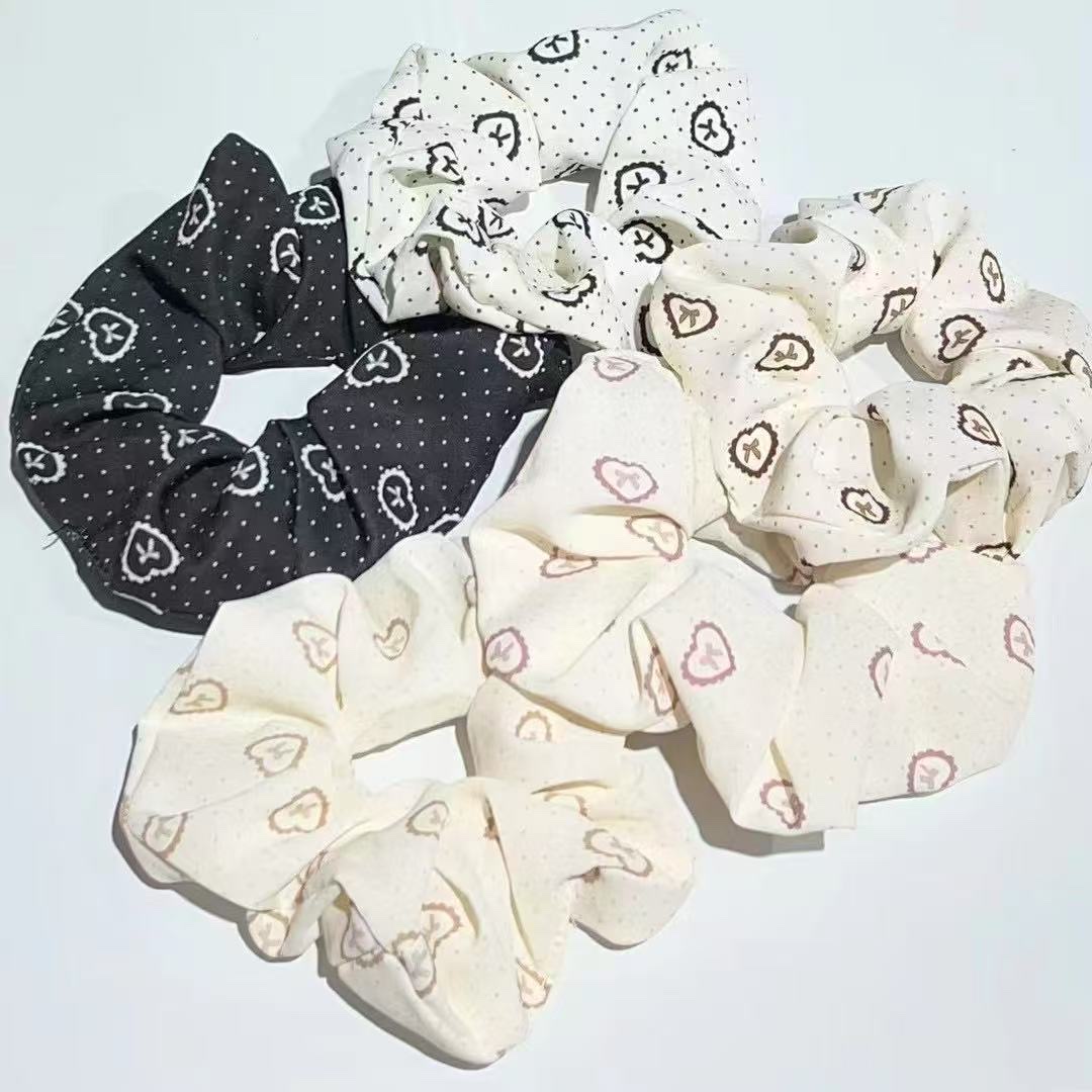 网纱大肠发圈 头绳 饰品 发饰 美发配件 简约时尚女士发圈 软妹头饰发带，春夏