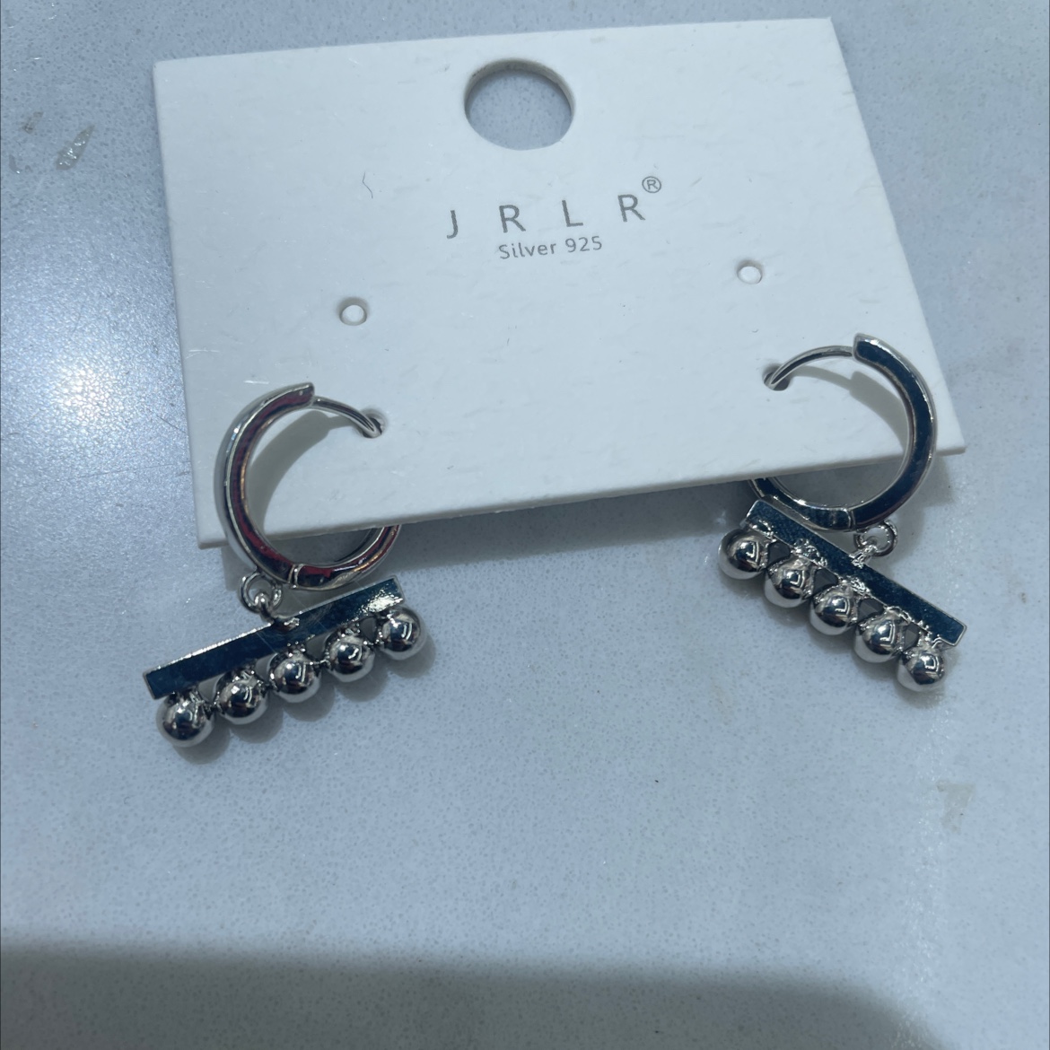 今日丽人韩版新款耳环玫瑰金磨砂耳钉 高级感饰品 耳环耳饰 简约时尚耳饰 独特设计耳环闪耀耳边饰品耳环耳饰详情图3