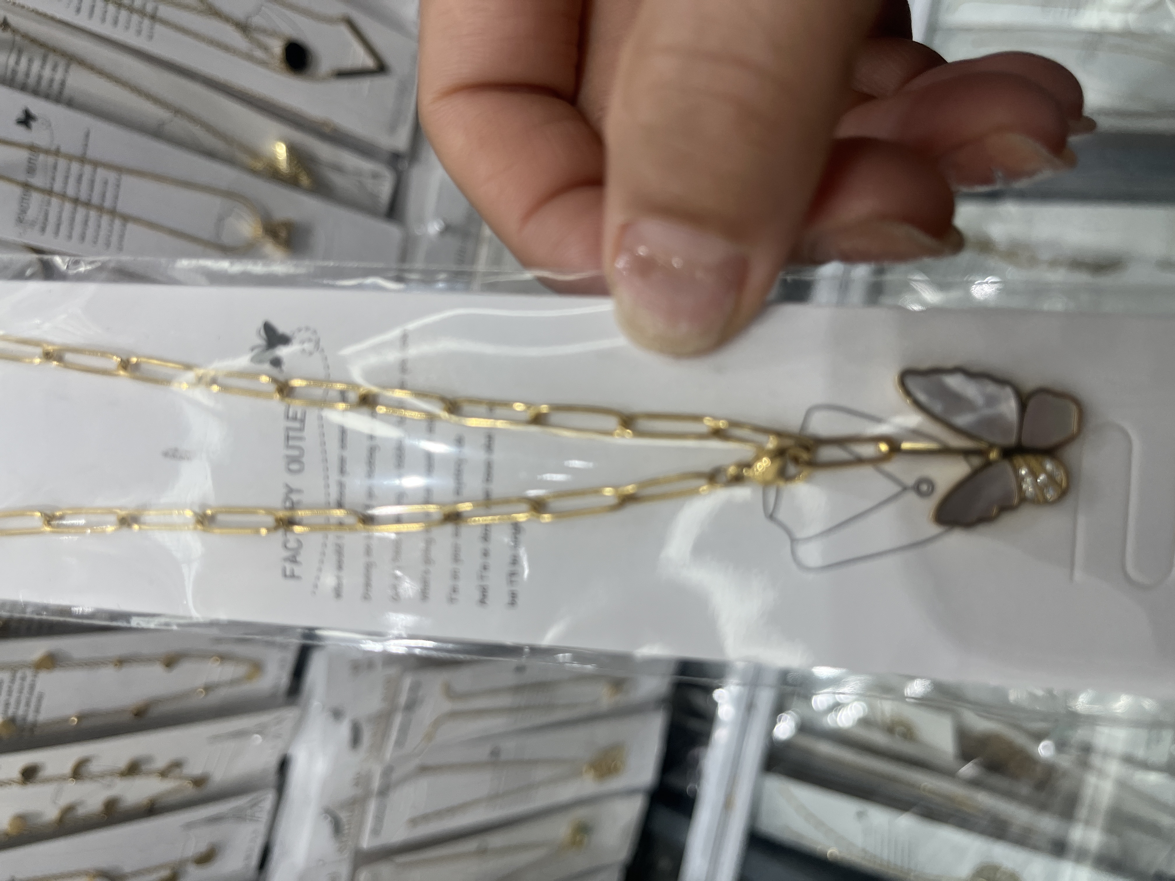 中东合金吊坠珍珠项链 女士拼接气质珍珠饰品 简约时尚颈链礼物详情图5