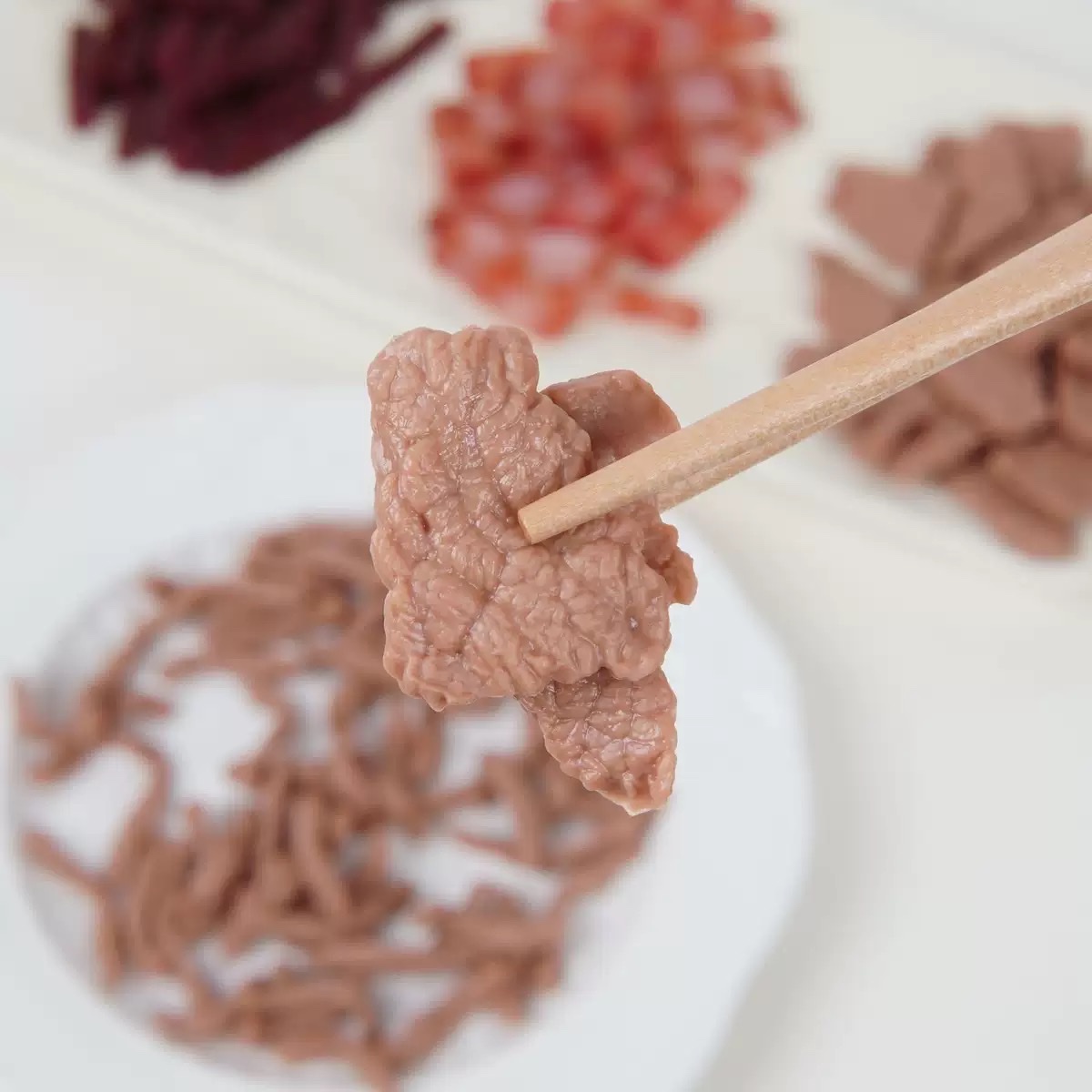 仿真食物mini小肉块牛肉条五花肉条配件DIY配件细节图