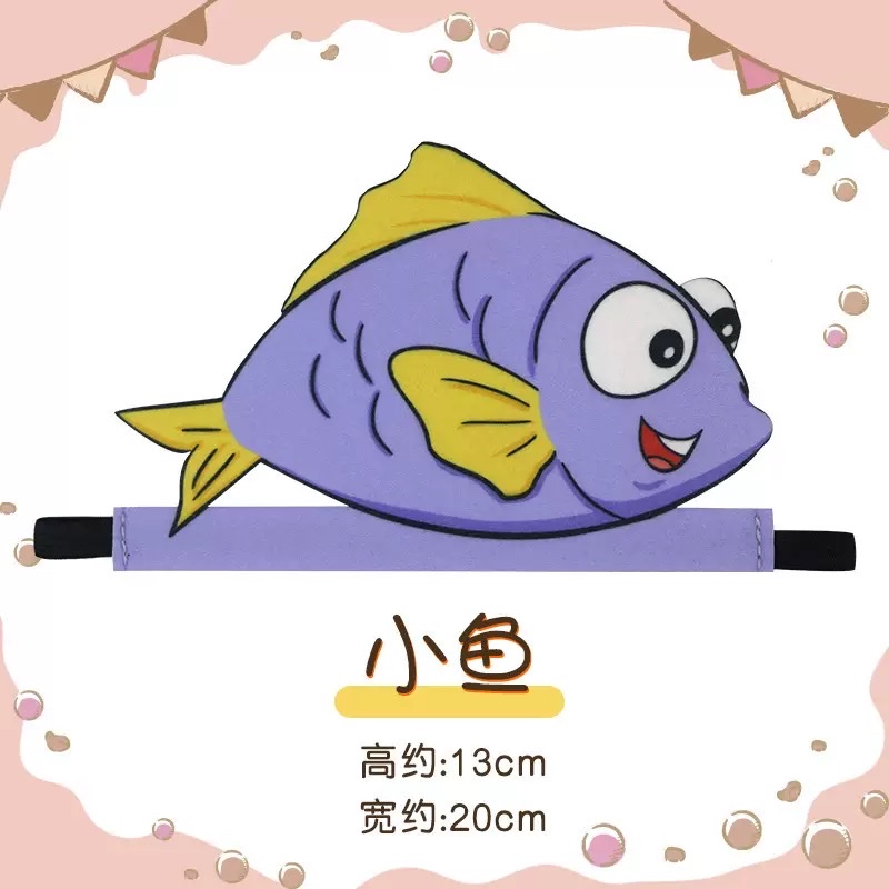 无纺布不织布儿童节日舞台剧情景剧卡通动物面具详情图5