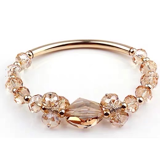 水晶手链女款饰品 水晶手串时尚饰品 精美手链水晶元素 水晶手链饰品水晶手链