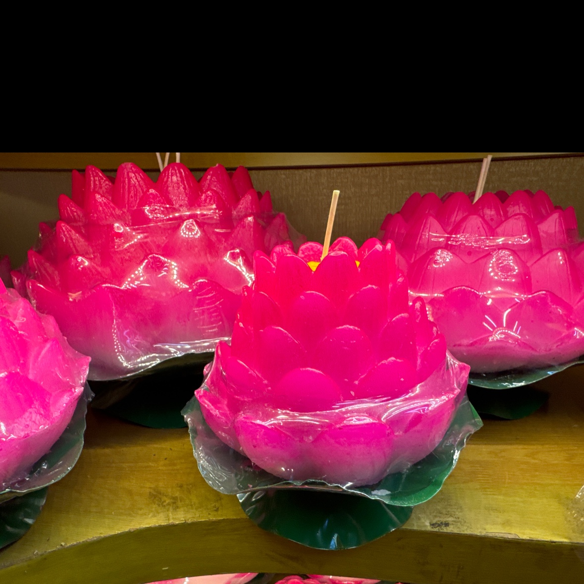 莲花蜡烛，7446-4