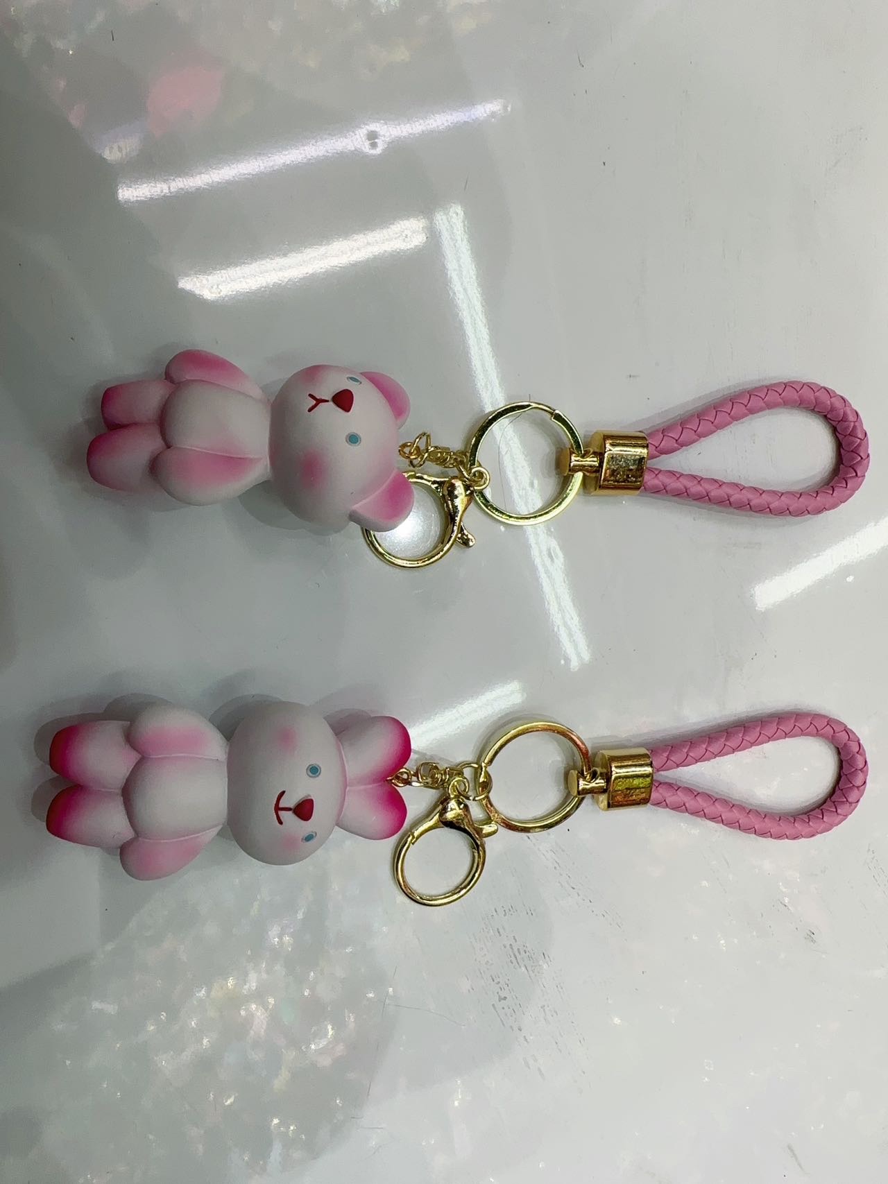 主题亚克力钥匙扣 流沙瓶设计 入油摆件装饰 钥匙扣收藏品 独特礼物图