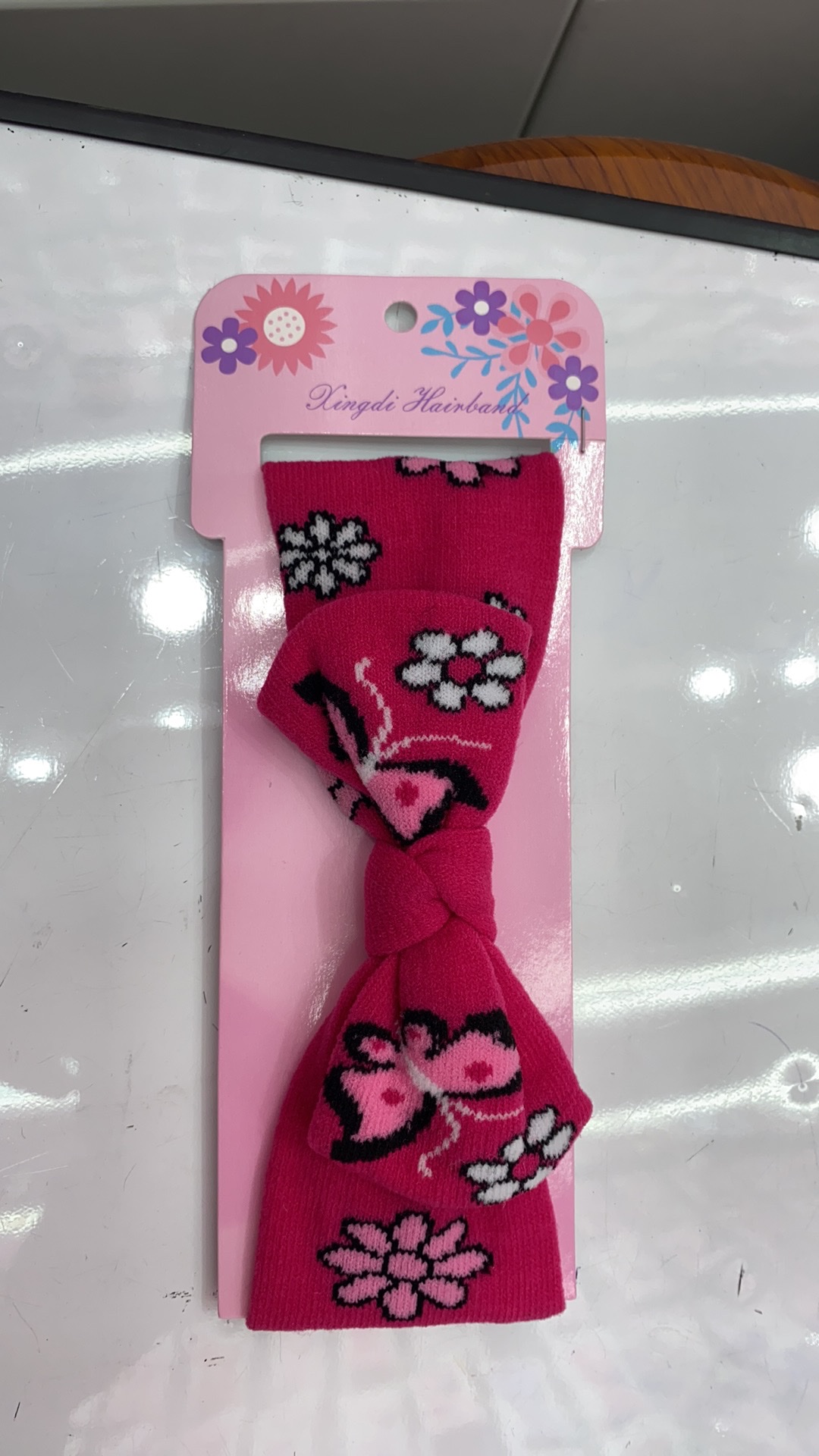 针织运动发带头绳设计 蝴蝶结发带潮流款 时尚舒适吸汗透气 防滑不掉落