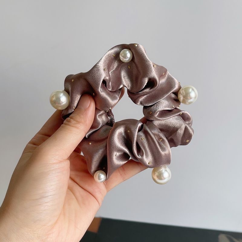 New and niche bow headwear for girls, high appearance level, large intestine hair band, Korean Instagram hair tie, best-selling Instagram style hair band, hair tie accessories, hair band, hair accessory, mesh large intestine hair band Item Picture