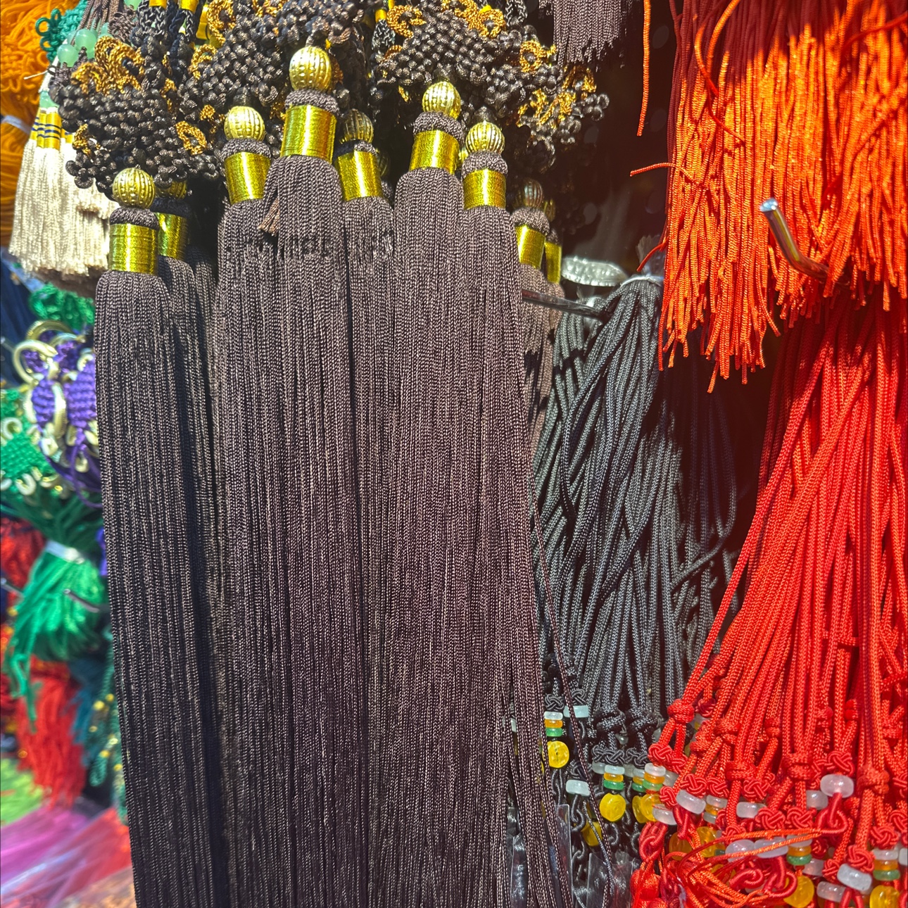 2025年新款精品高端手工编织庆结十流须，可用于包挂车挂家里装修专用等详情图3