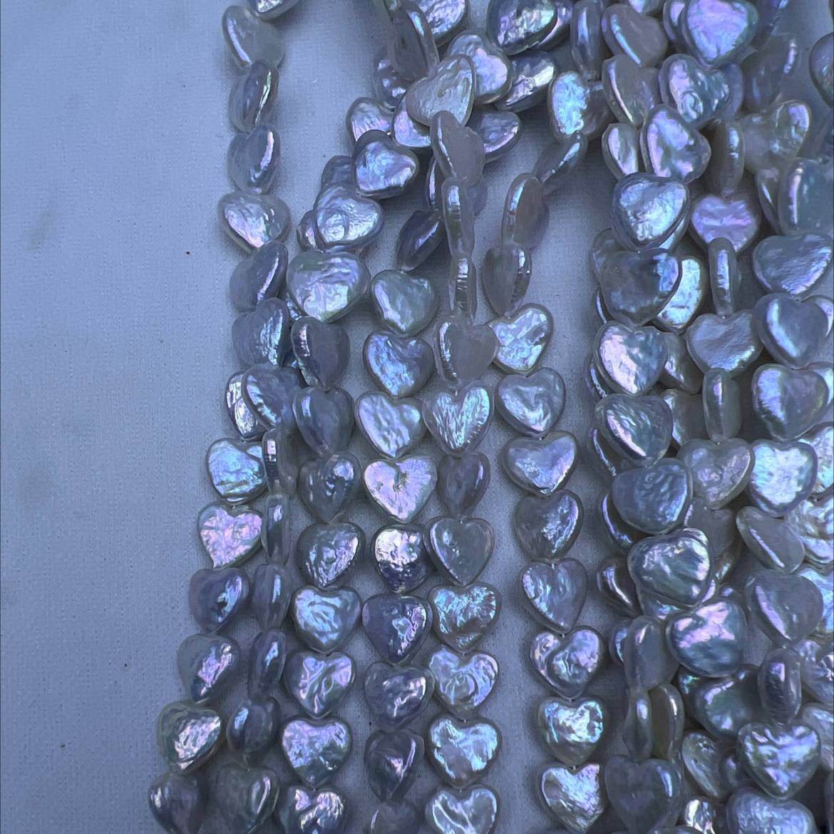 Perlas naturales de agua dulce corazón barroco se puede hacer collar, pendientes, pulsera D i Y Application Scenario