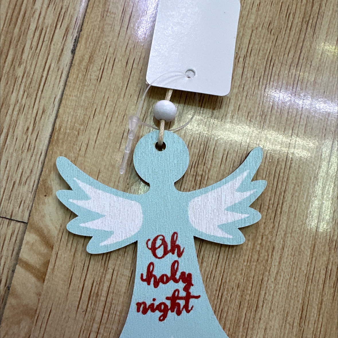 天使挂件木制品