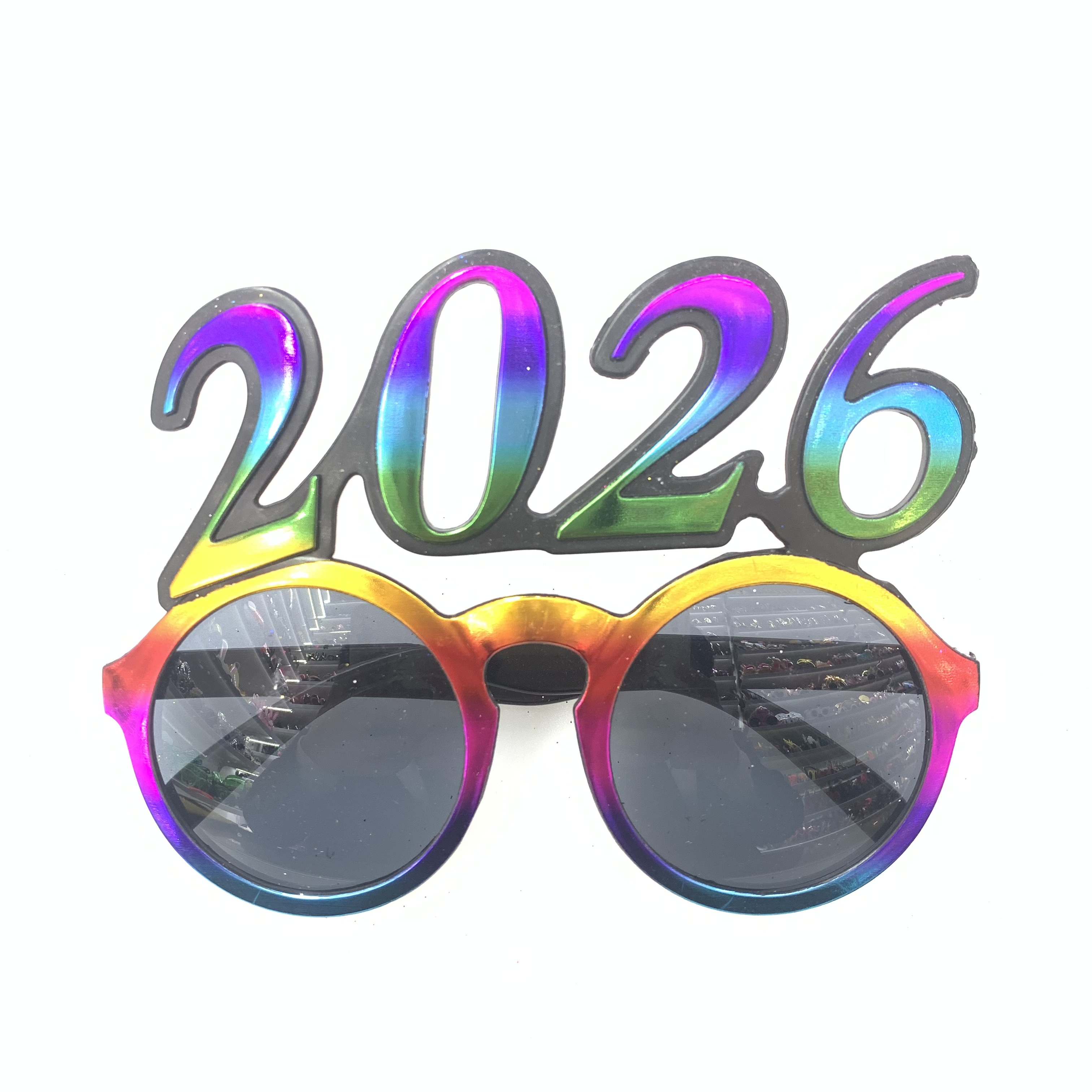 数字2026新年派对装饰眼镜新款产品图