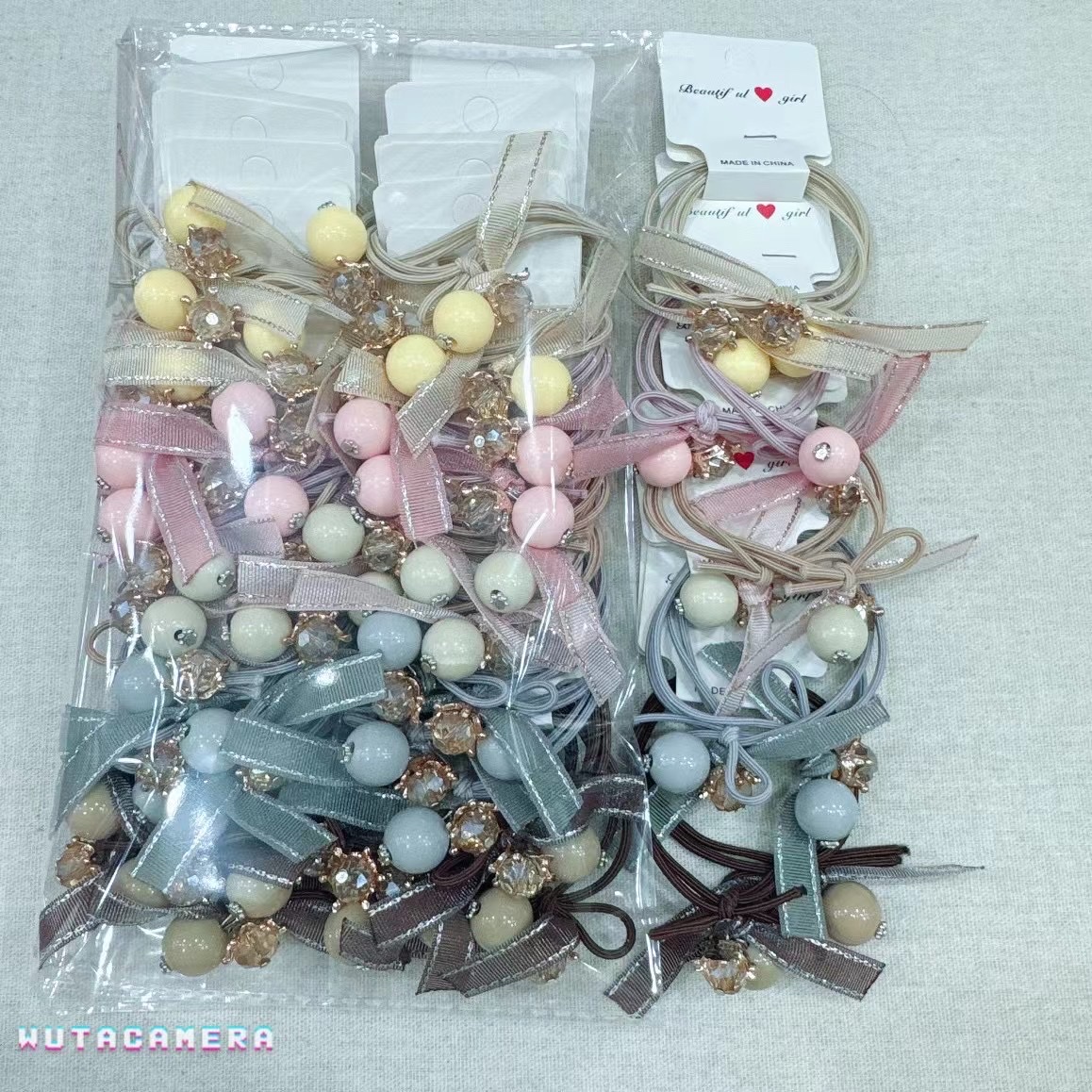 向阳饰品精品头饰 地摊热销款式 头绳抓夹套装 女士发饰潮流配饰