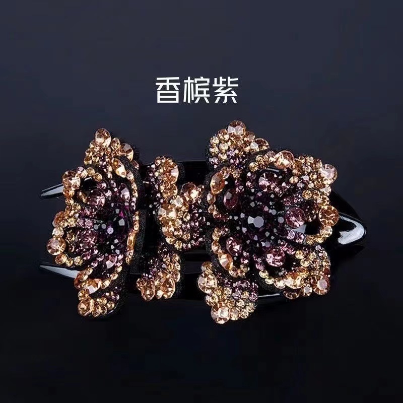 蝴蝶结设计发夹抓夹 头饰发饰 美发装饰品 优雅女士日常配饰发饰蝴蝶结头饰头饰抓夹抓夹抓夹细节图