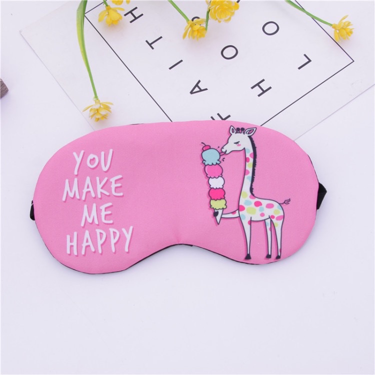 眼罩/眼罩男女夏季可爱/真丝眼罩/蒸汽护眼罩/仿真丝眼罩产品图