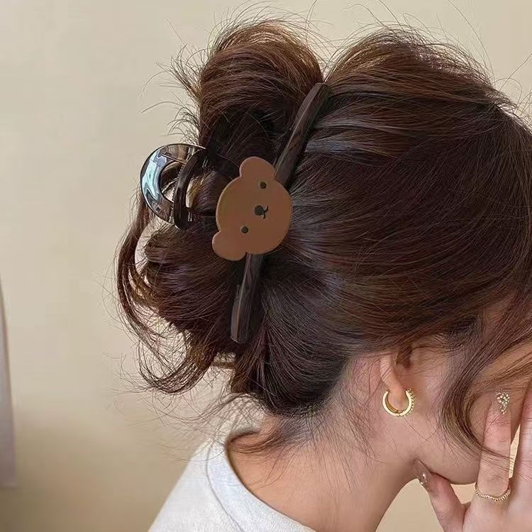 Korean-style women's hair tie, hair band, hair accessory: simple and fashionable. Made of eco-friendly materials, it won't damage hair quality detail image 3