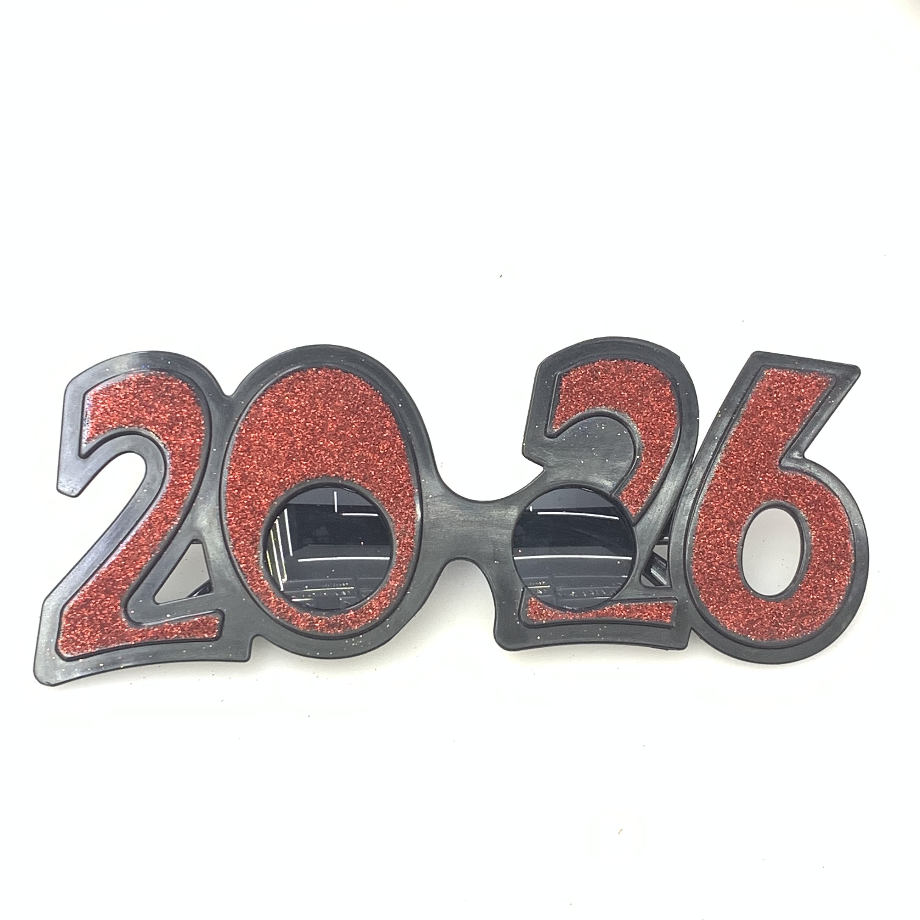 数字2026新年派对装饰眼镜新款白底实物图