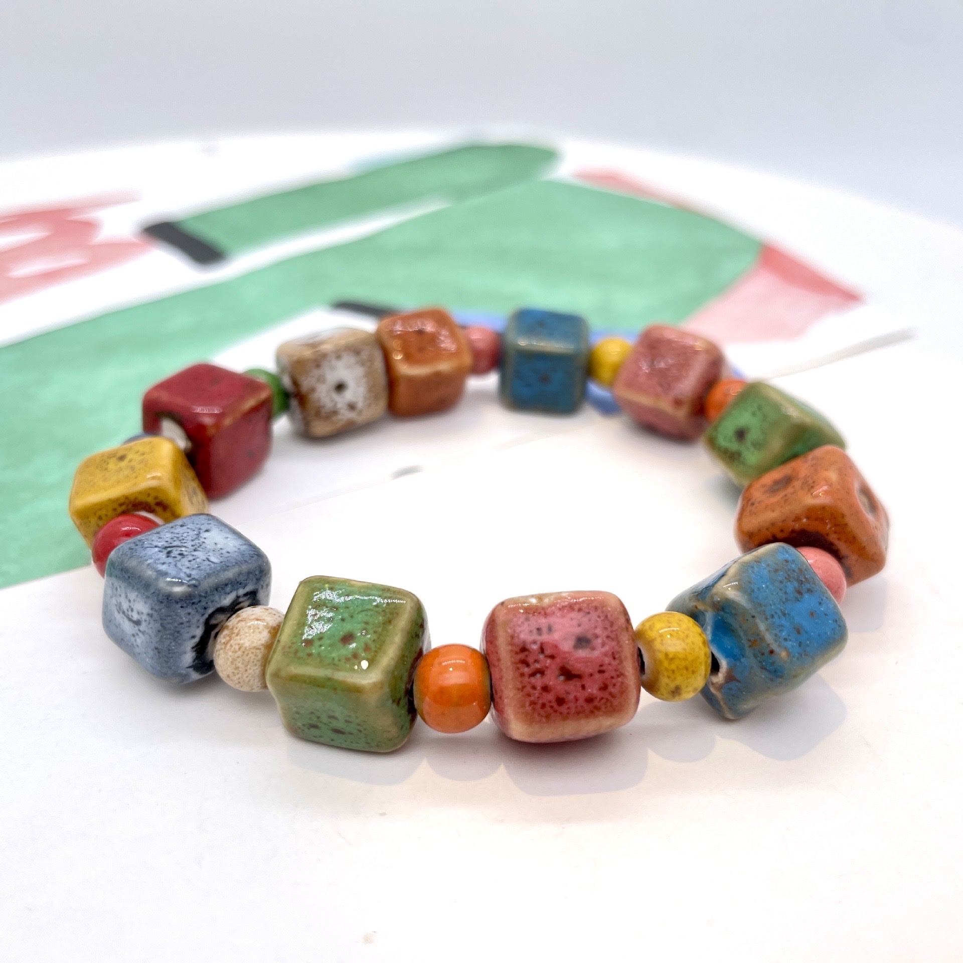 水晶手链女款时尚饰品 水晶手串独特设计 优雅手链闪耀光泽 高档水晶饰品手链手链手链