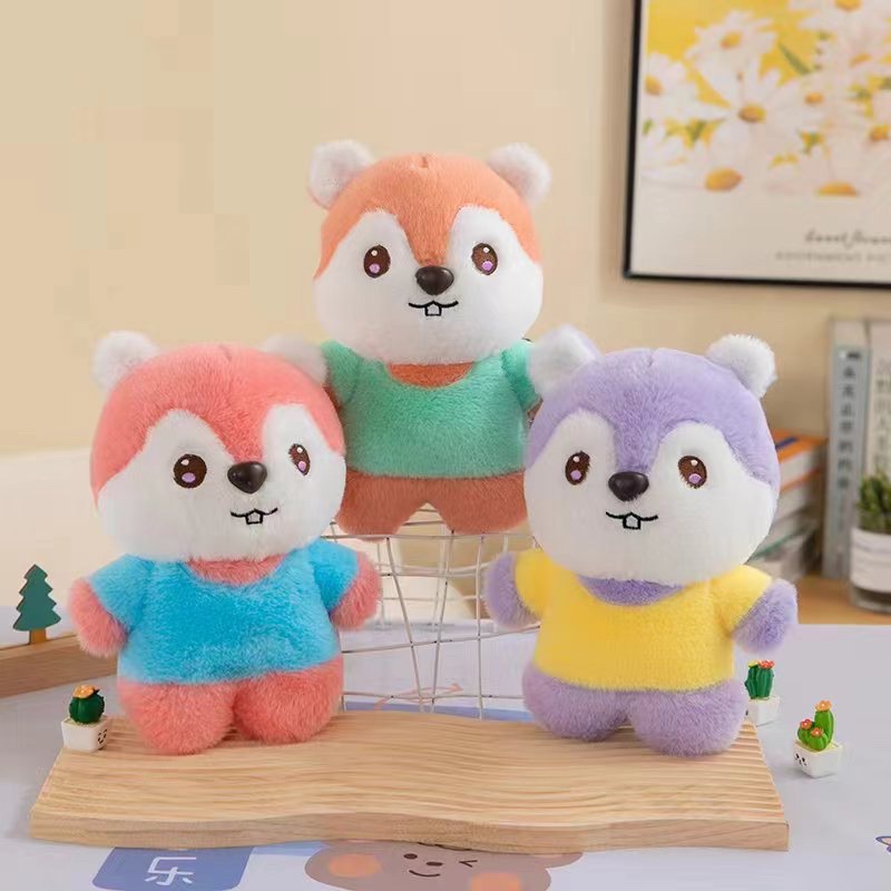 Plush toys 20cm-25cm claw machine toys, wedding toys, event gifts wedding plush toys, claw toys, pet toys Application Scenario