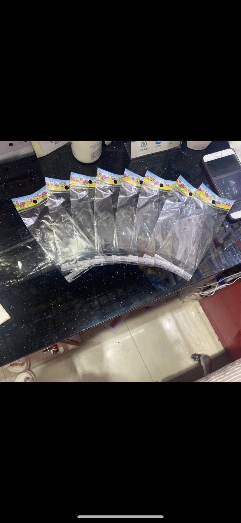 玩具卡头袋，来样订制，尺寸按客户订产品图