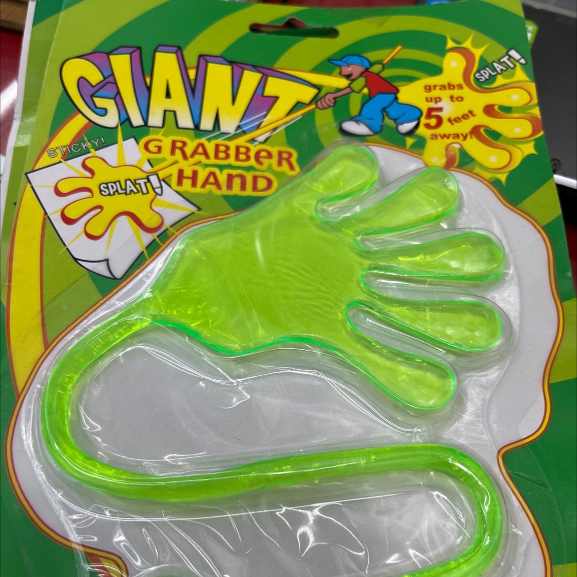 吸卡大手，抖音直播火玩具，新奇特玩具，整人玩具细节图