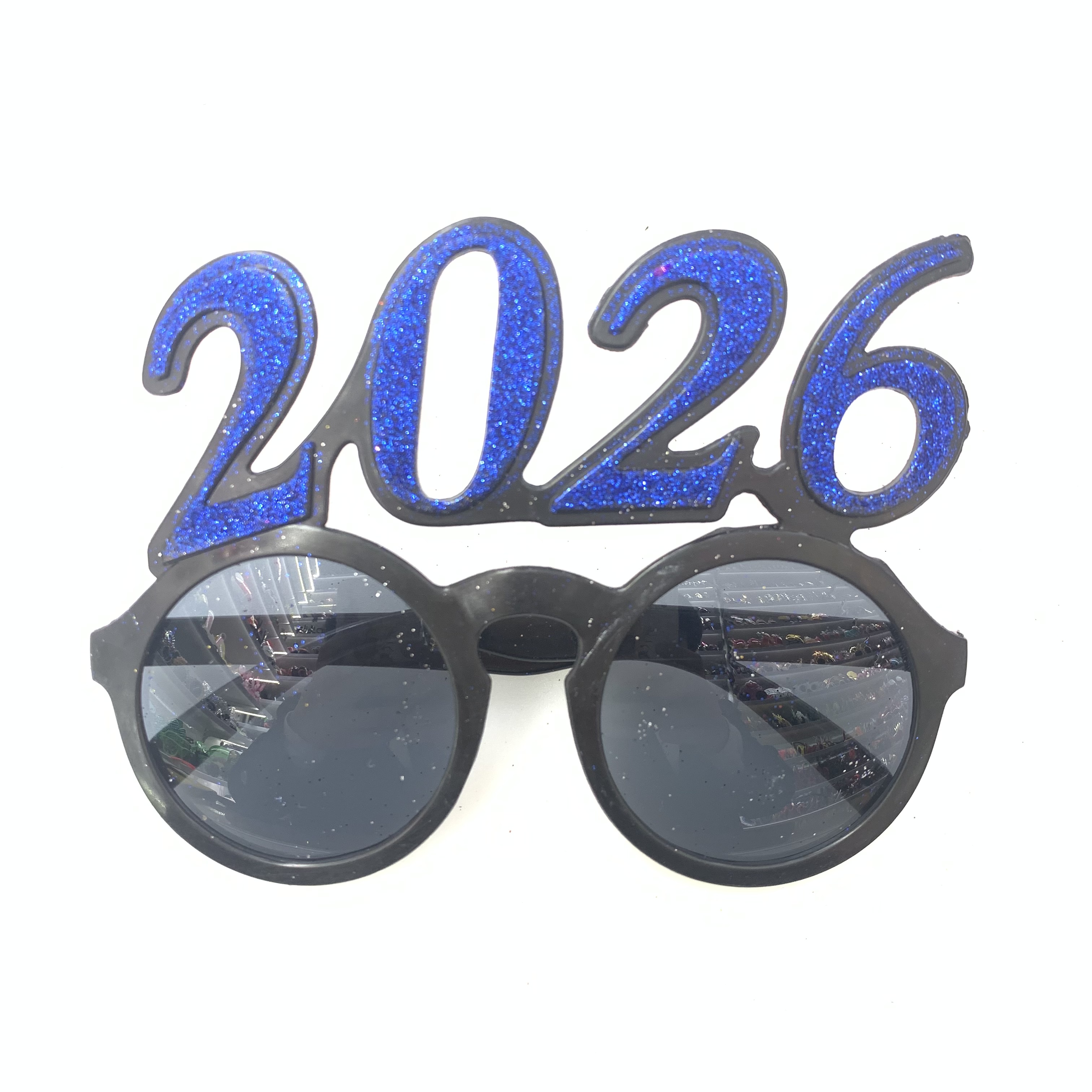 数字2026新年派对装饰眼镜新款