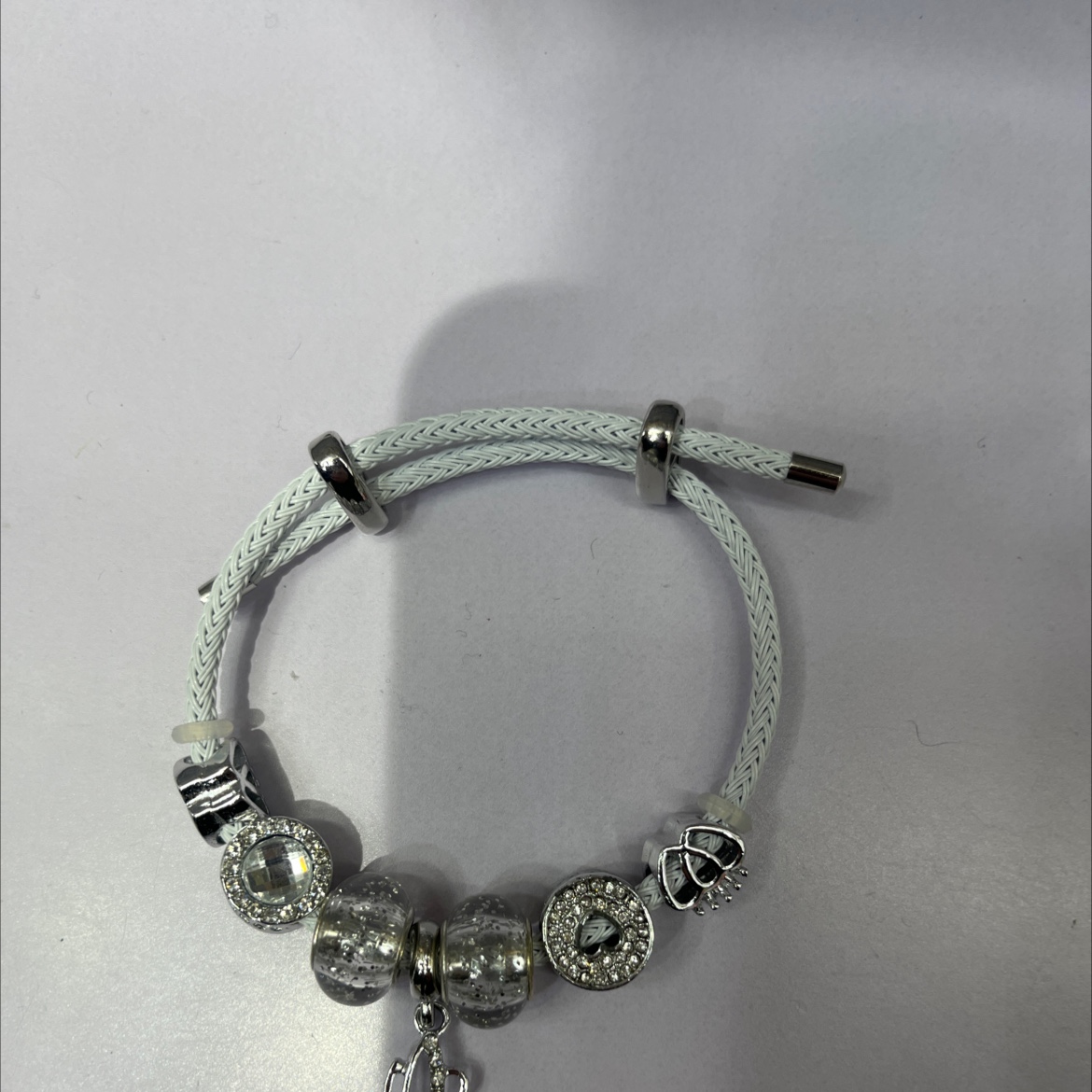 水晶手链闪耀光芒 高档水晶手串 饰品女士手链 时尚饰品水晶手链精美礼品白底实物图