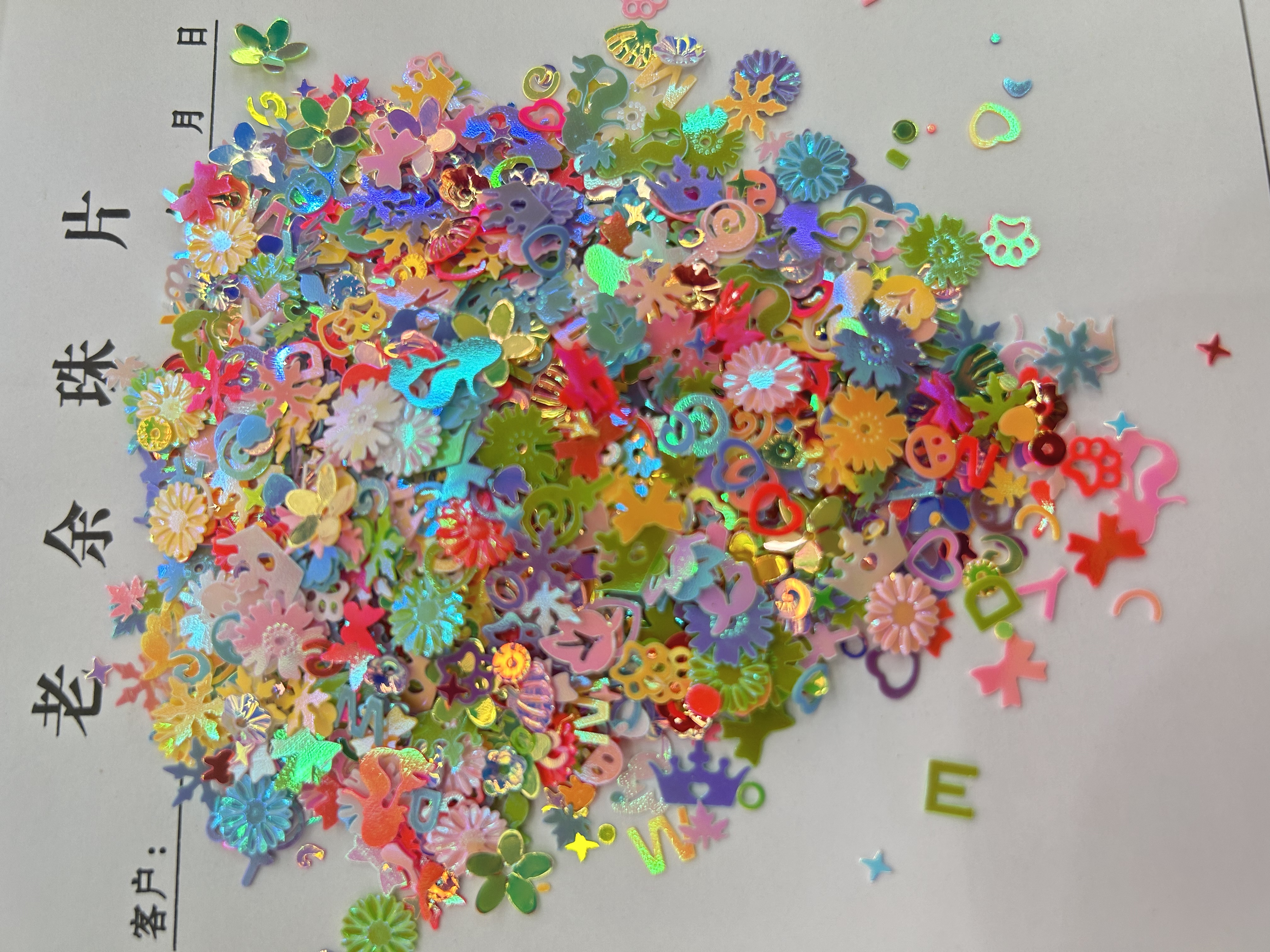 Little turtle sequins, jewelry accessories, bag decorations, DIY materials for children, craft decorative accessories details Picture