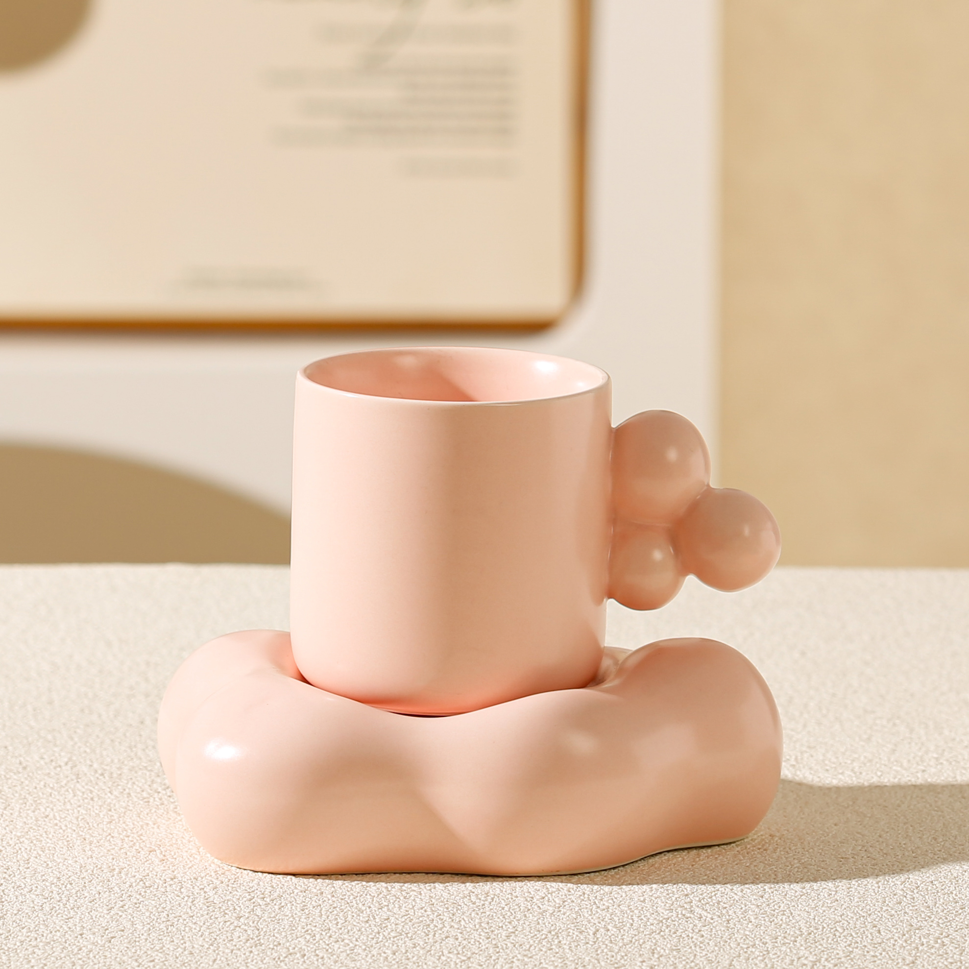 中东风情高档欧式陶瓷咖啡杯 中高端精品咖啡杯 享受咖啡时光的艺术品味白底实物图