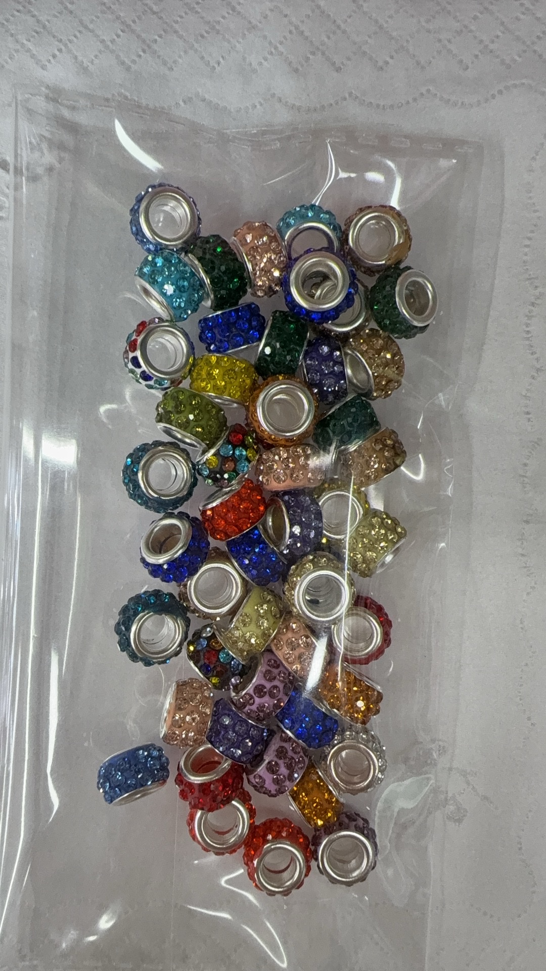 水晶手链水晶手串 精致饰品 手链女款 时尚水晶饰品 玻璃水晶手链 手工编织手链