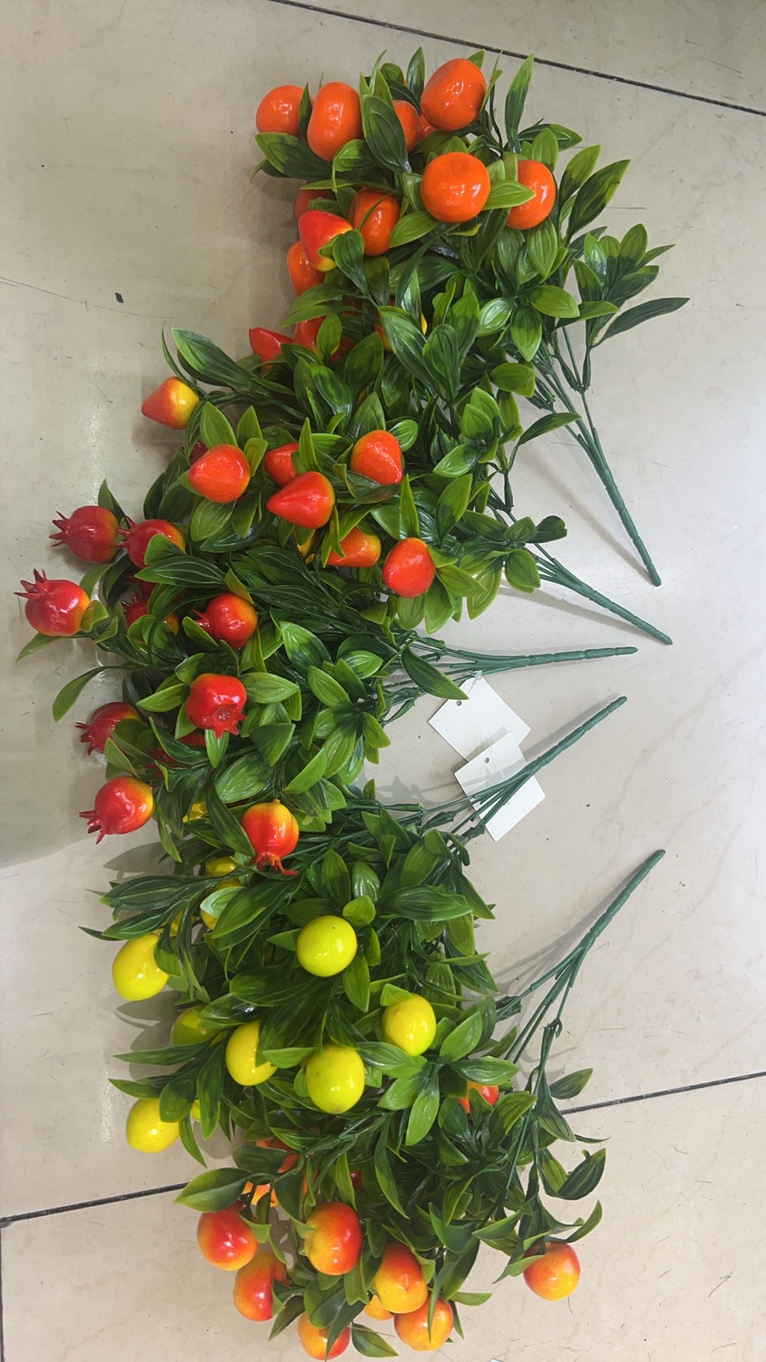 春色仿真水果清明用装饰绿植家居摆设艺术花卉 仿真植物餐桌摆台吊顶 装饰水果店 可作盆栽详情图7