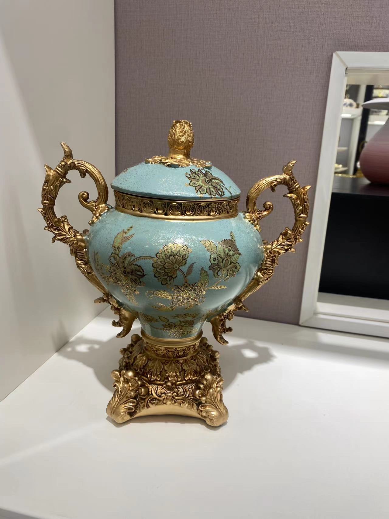 轻奢装饰品流沙画摆件家居客厅酒柜办公室桌面摆台卧室工艺品摆件