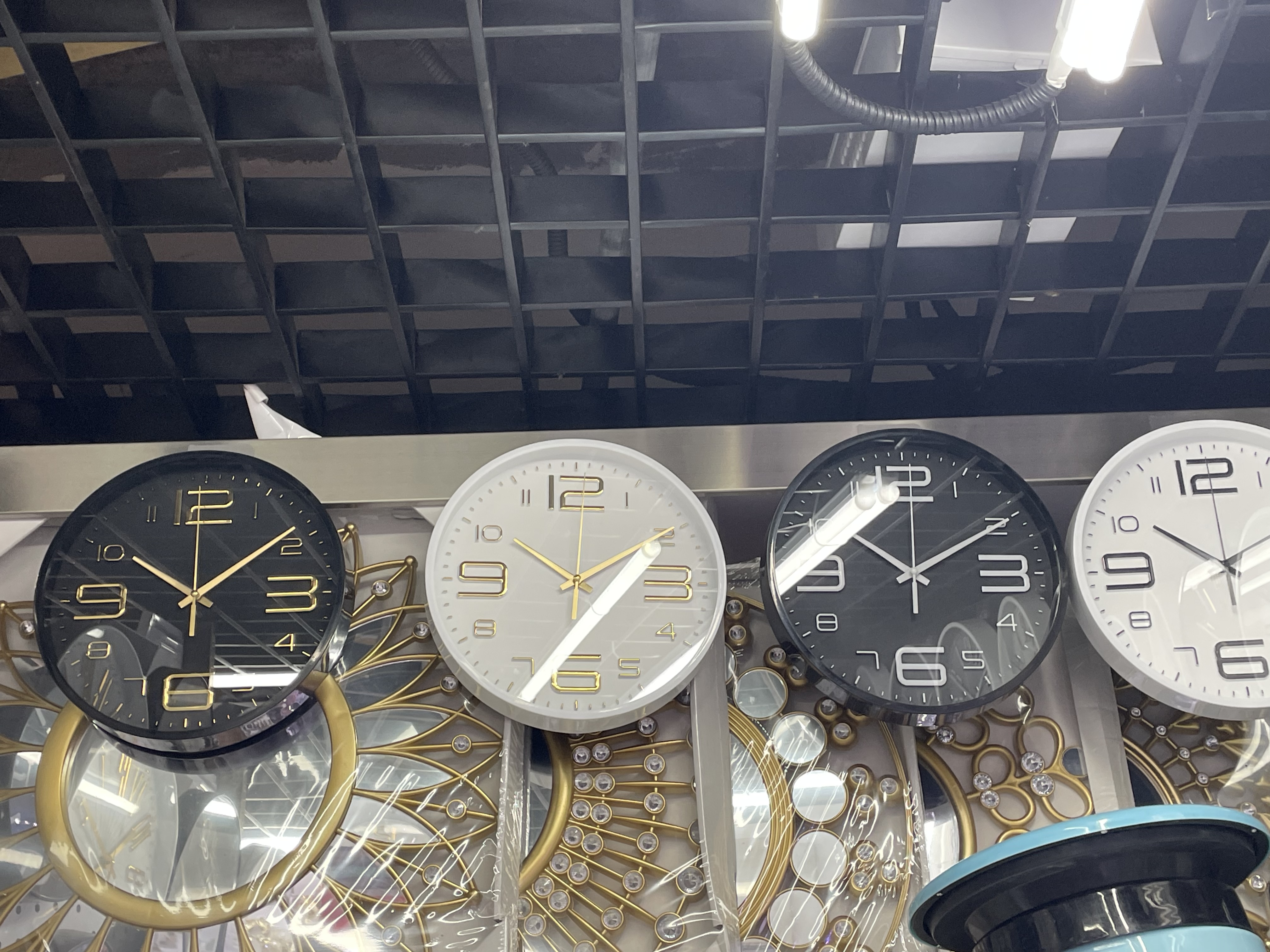 阿文钟铜钟电子钟表学生专用 挂钟设计时尚简约 高清大屏显示电子挂钟电子钟挂钟详情图17