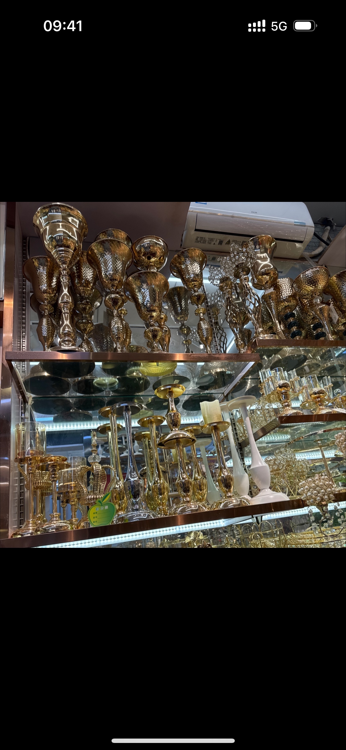 烛台、蜡烛器皿实物图