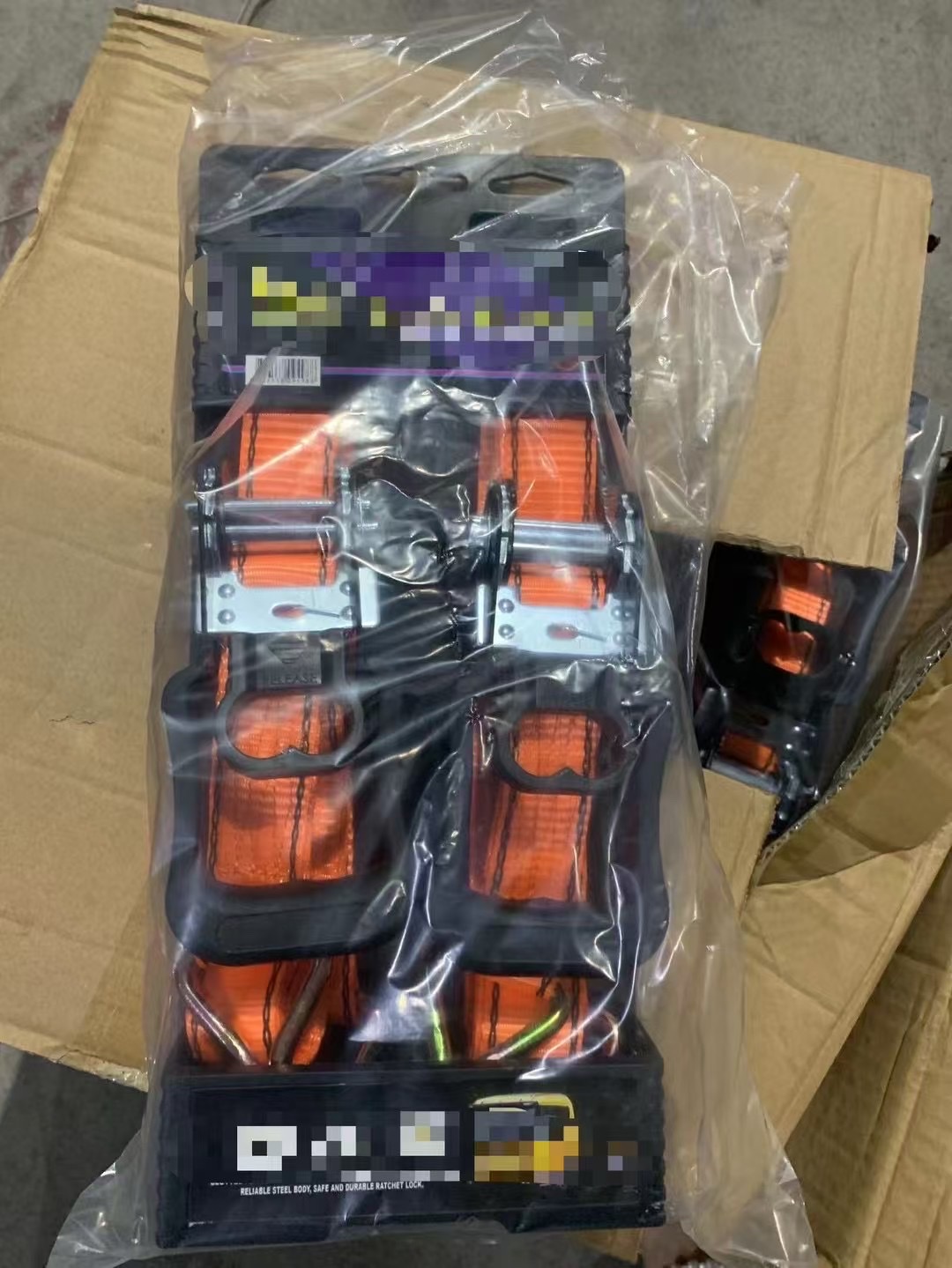 Factory direct sales, custom ratchet tensioning strap sets, goods binding straps, 1-inch tensioner sets, 25mm polyester binding strap hydraulic jack tensioner detail image 3