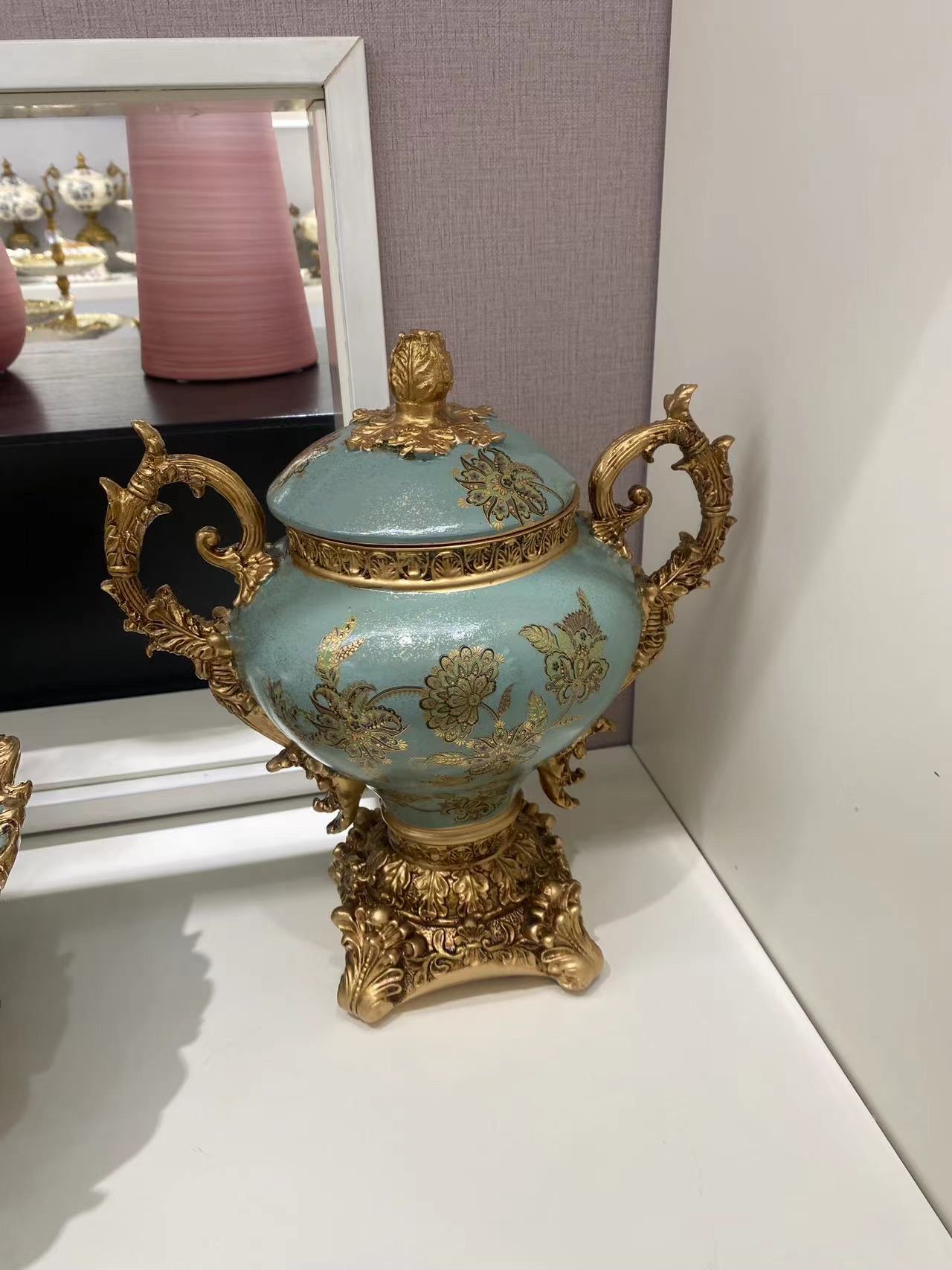 轻奢装饰品流沙画摆件家居客厅酒柜办公室桌面摆台卧室工艺品摆件产品图