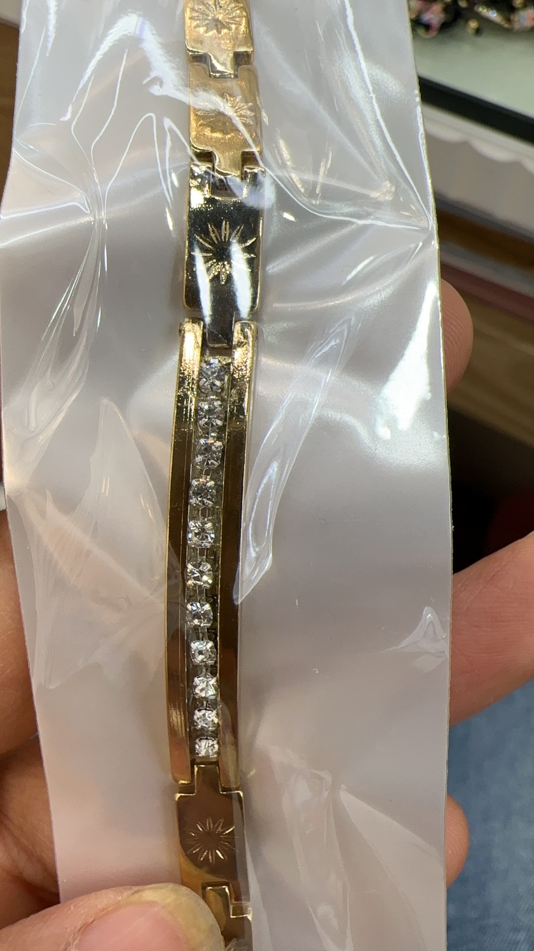 不锈钢手链璀璨闪耀高档不锈钢手链时尚饰品精致详情图5