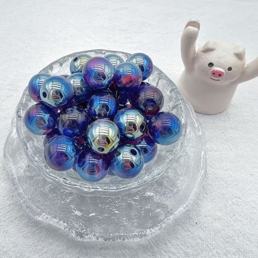 模特/亚克力圆珠子/假人头/塑料模特/服装模特道具白底实物图