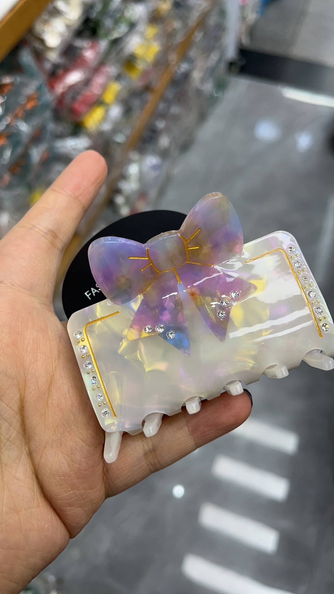 蝴蝶结设计发夹抓夹 头饰发饰女士优雅气质 发型装饰品简约时尚持久固定