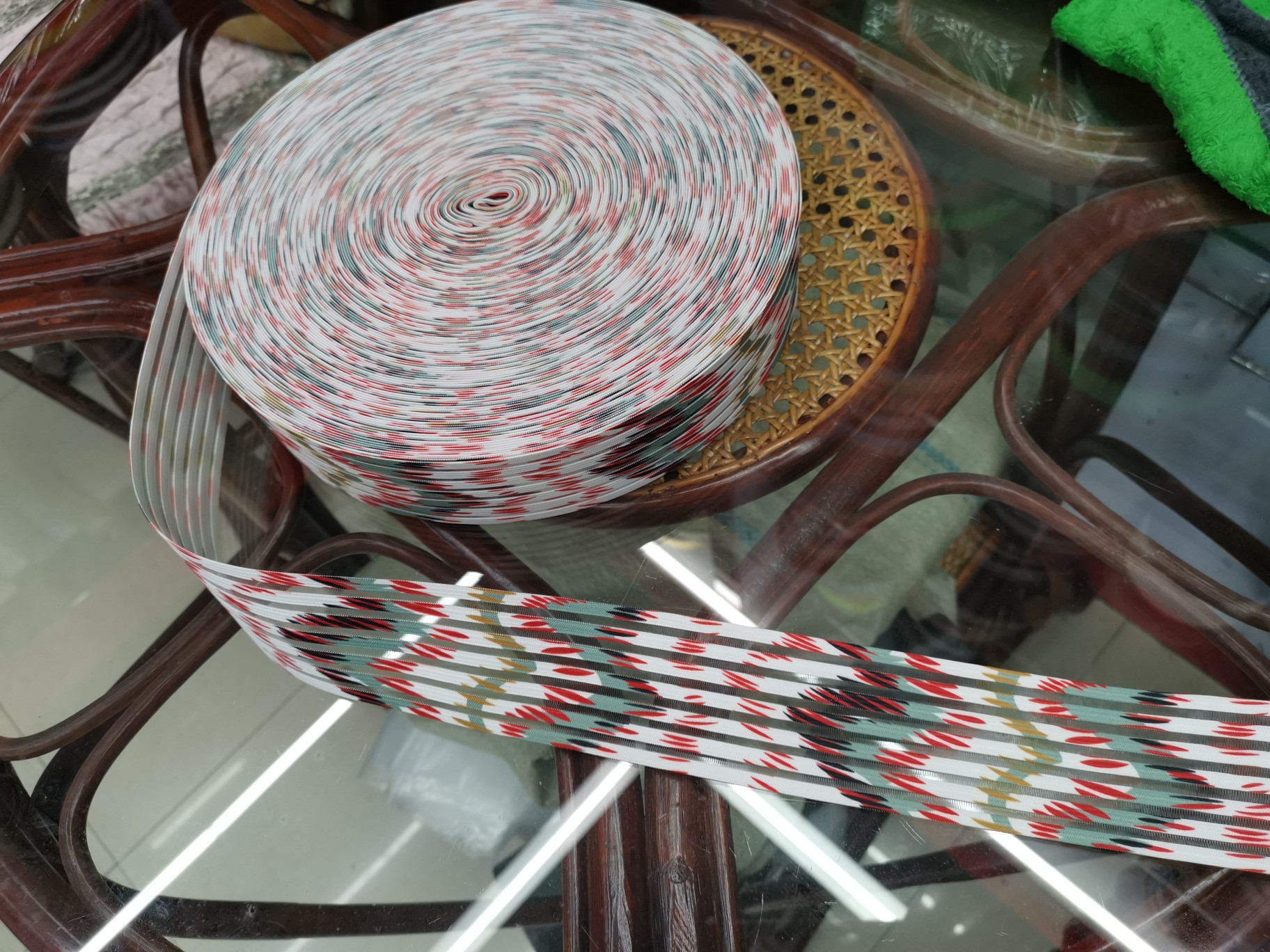 Factory direct sales of printed fish ribbon elastic bands 1