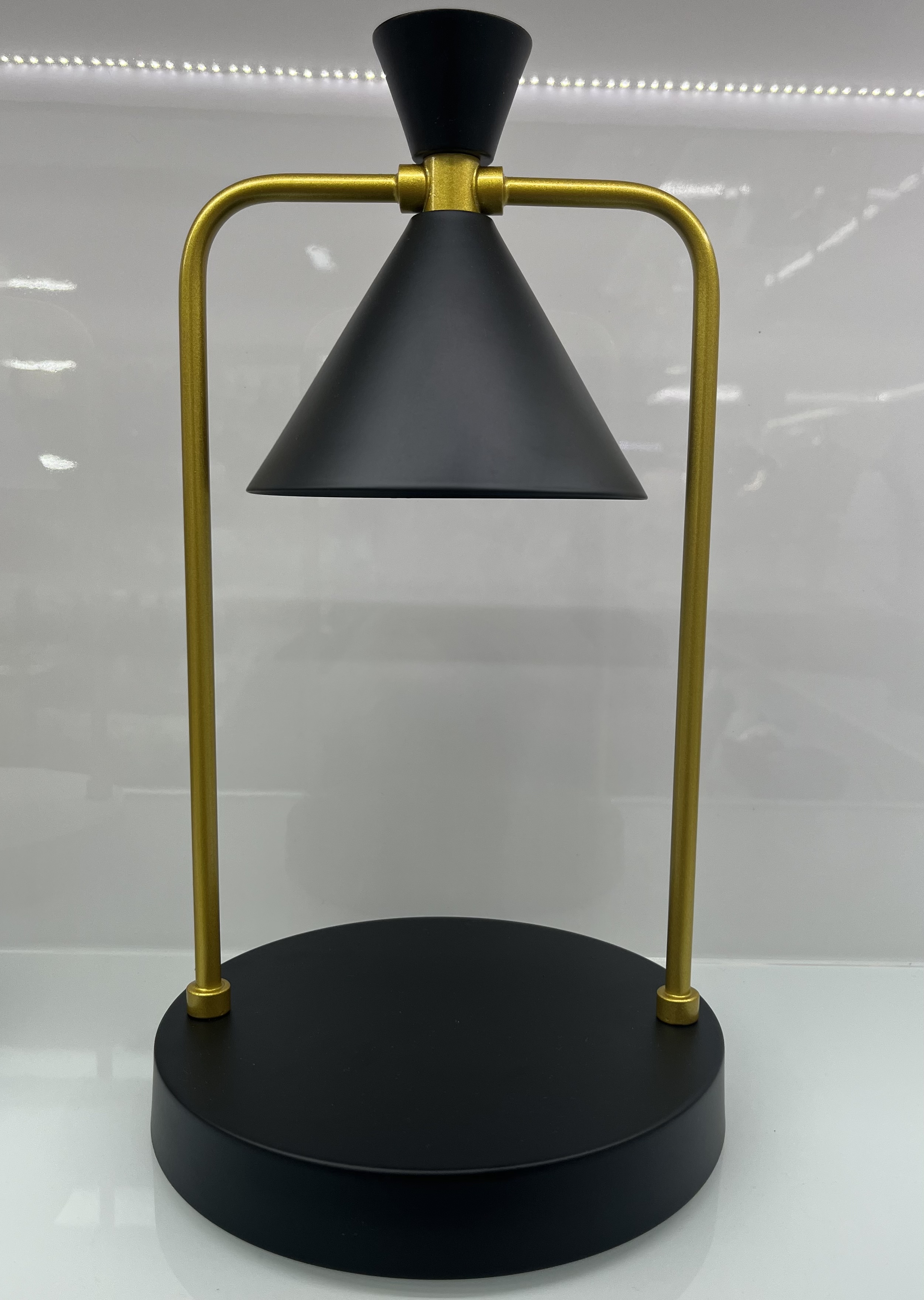 Ironwork horn wax melting lamp table lamp night light table lamp Specification image