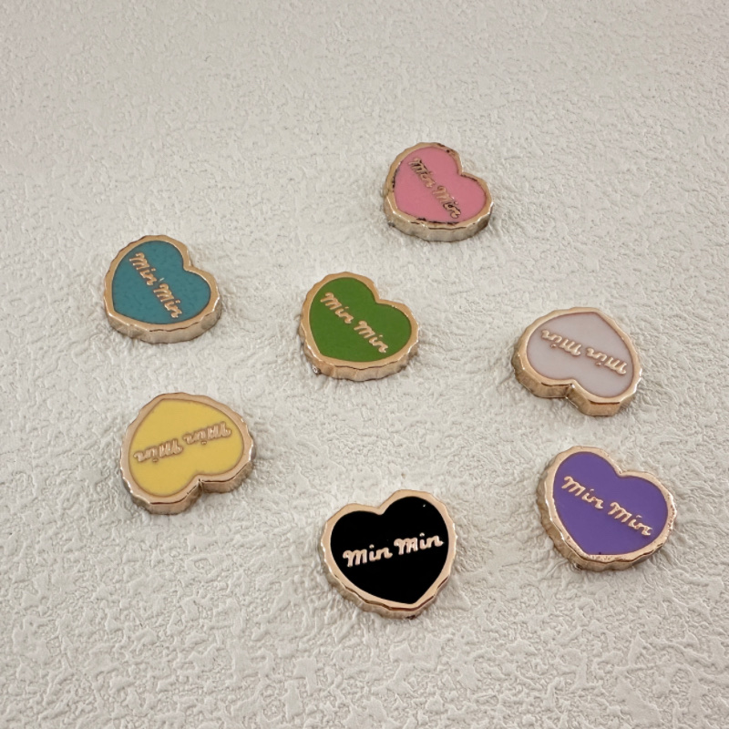 字母桃心塑料饰品配件 手工DIY饰品材料包 高档耐用饰品制作配件