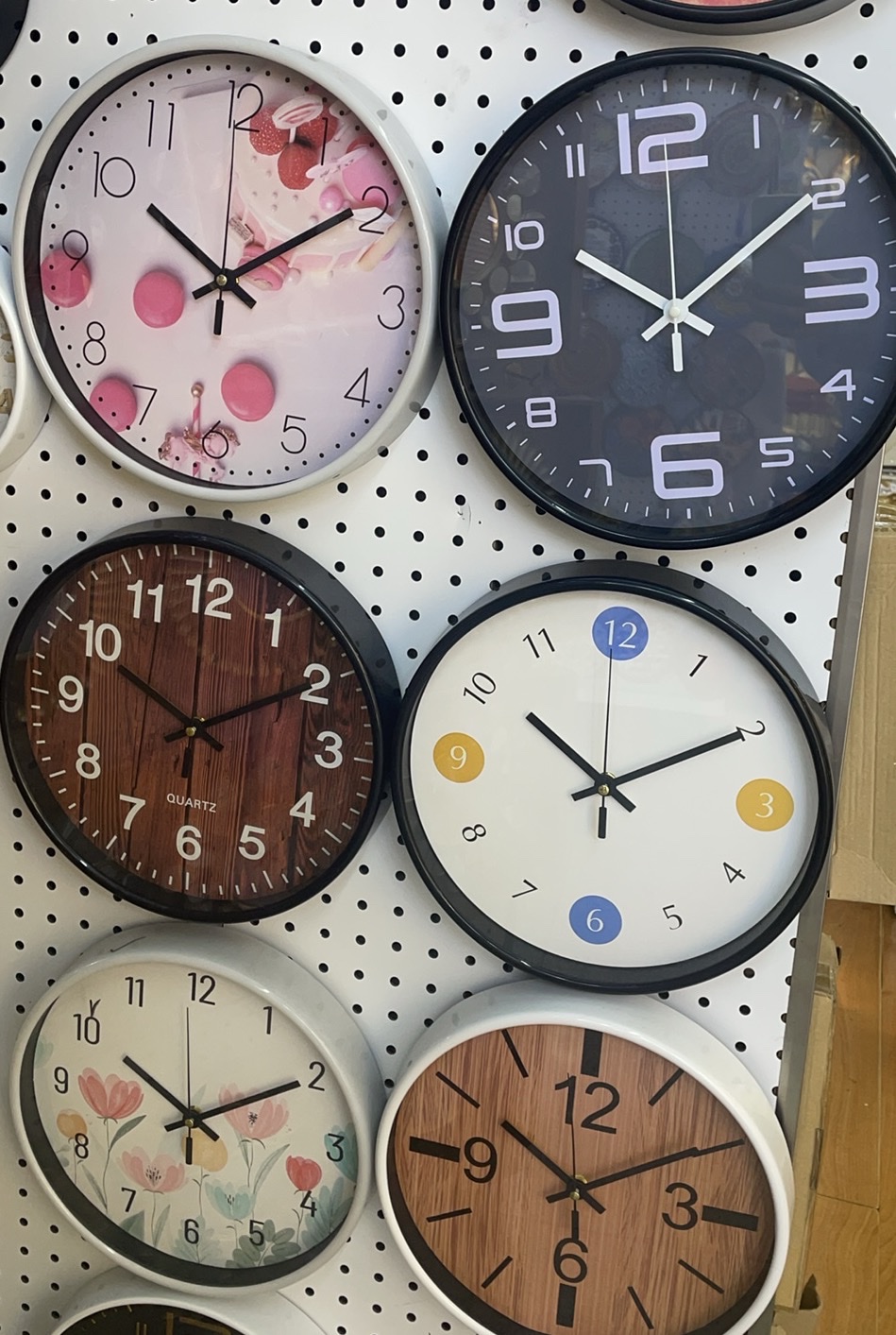 阿文钟铜钟电子钟表学生专用 挂钟设计时尚简约 高清大屏显示电子挂钟电子钟挂钟产品图