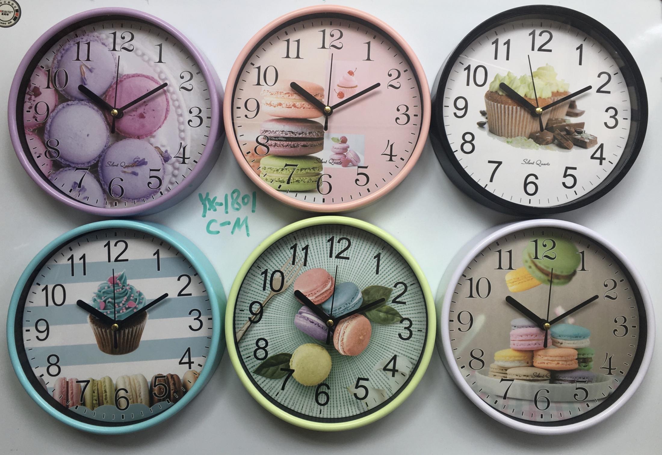 挂钟、壁钟、墙贴钟实物图