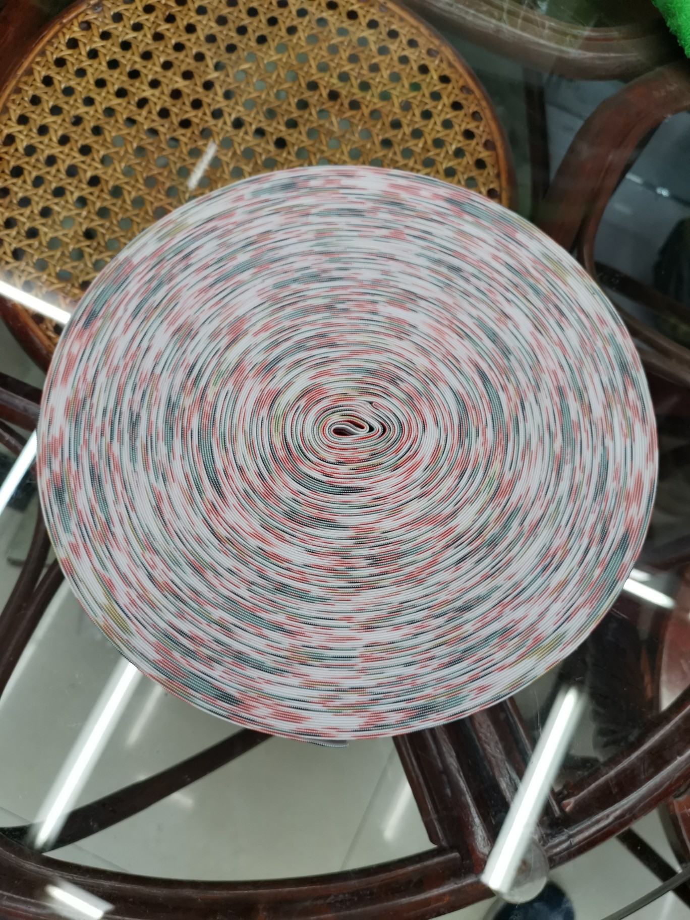 Factory direct sales of printed fish ribbon elastic bands 11 details Picture