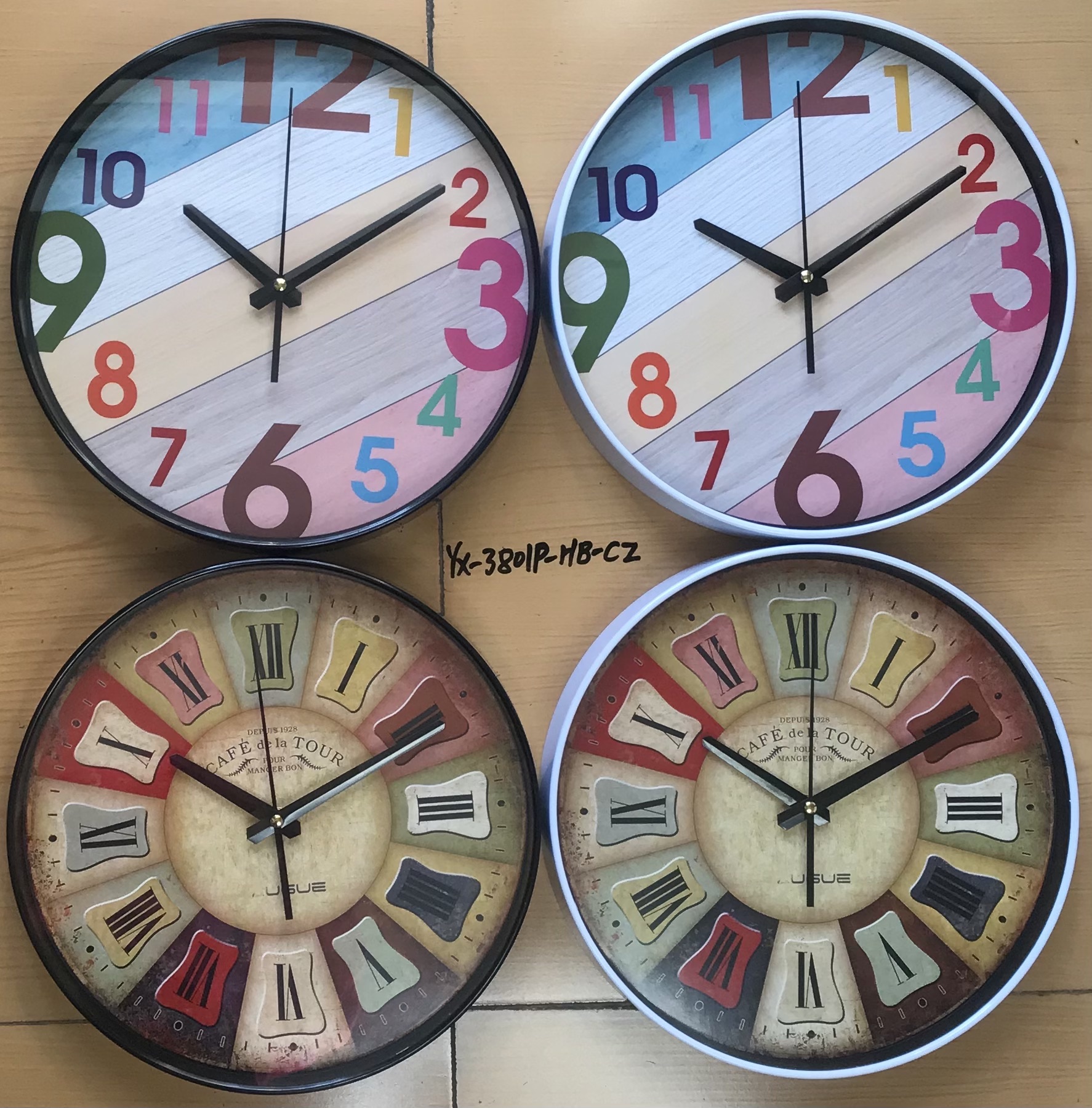 阿文钟铜钟电子钟表学生专用 挂钟设计时尚简约 高清大屏显示电子挂钟电子钟挂钟细节图