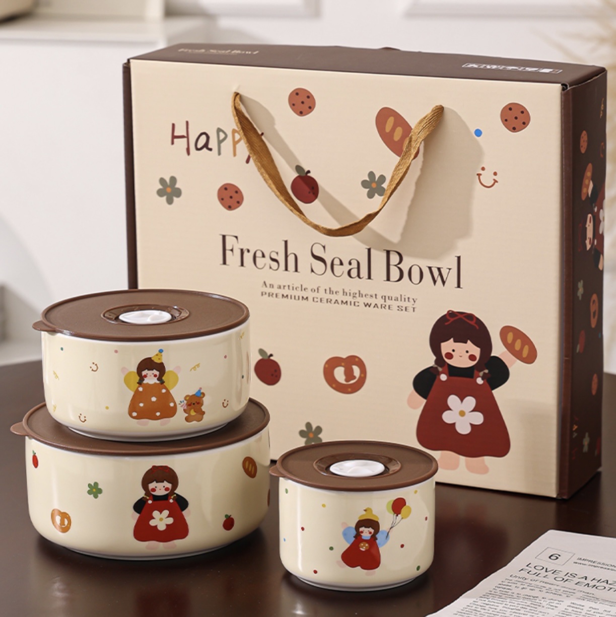 Violent bear-themed ceramic handicrafts, daily-use ceramic decorations, exquisite ceramic strong object handicrafts, unique design art collection