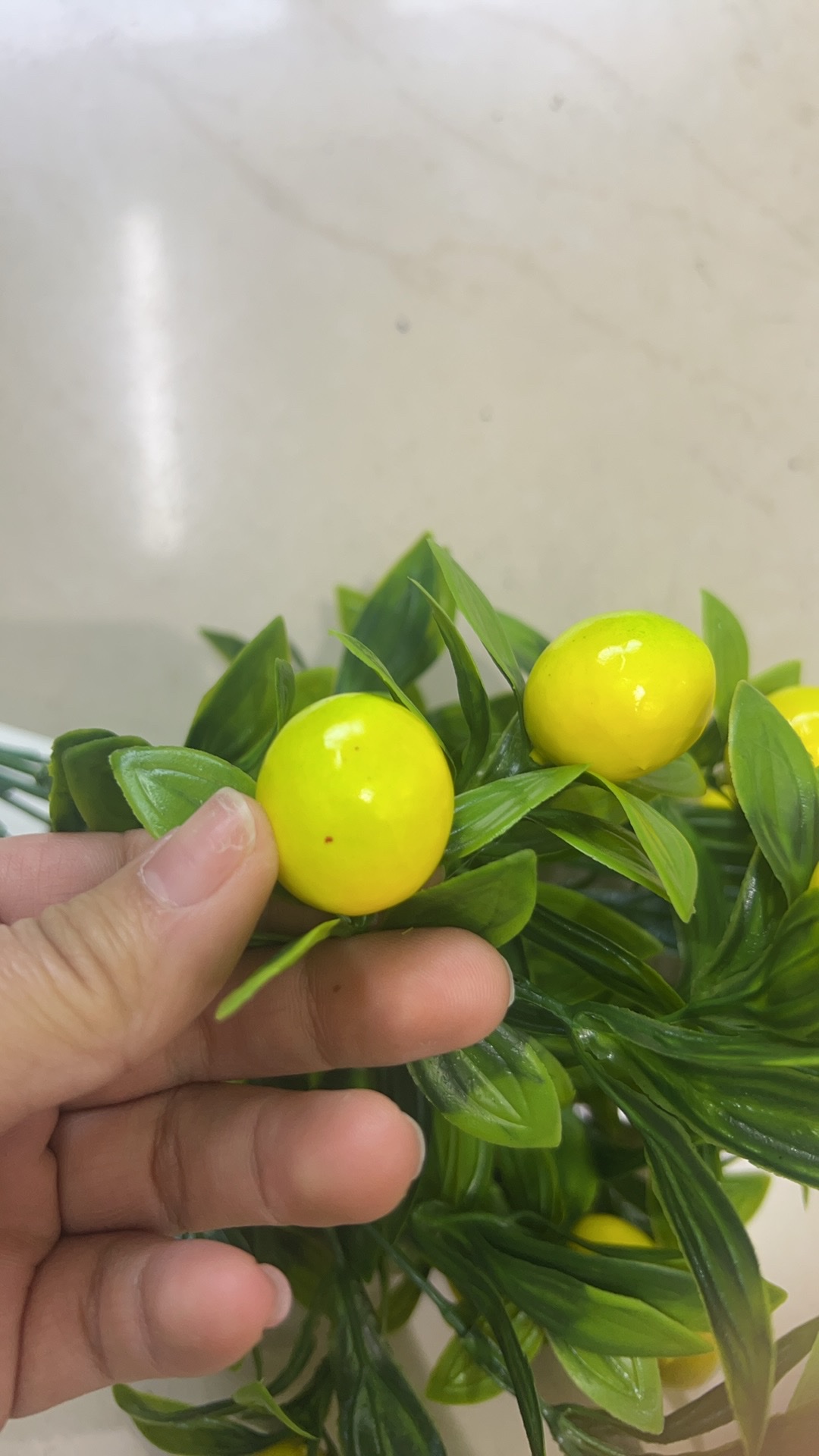春色仿真水果清明用装饰绿植家居摆设艺术花卉 仿真植物餐桌摆台吊顶 装饰水果店 可作盆栽详情图5