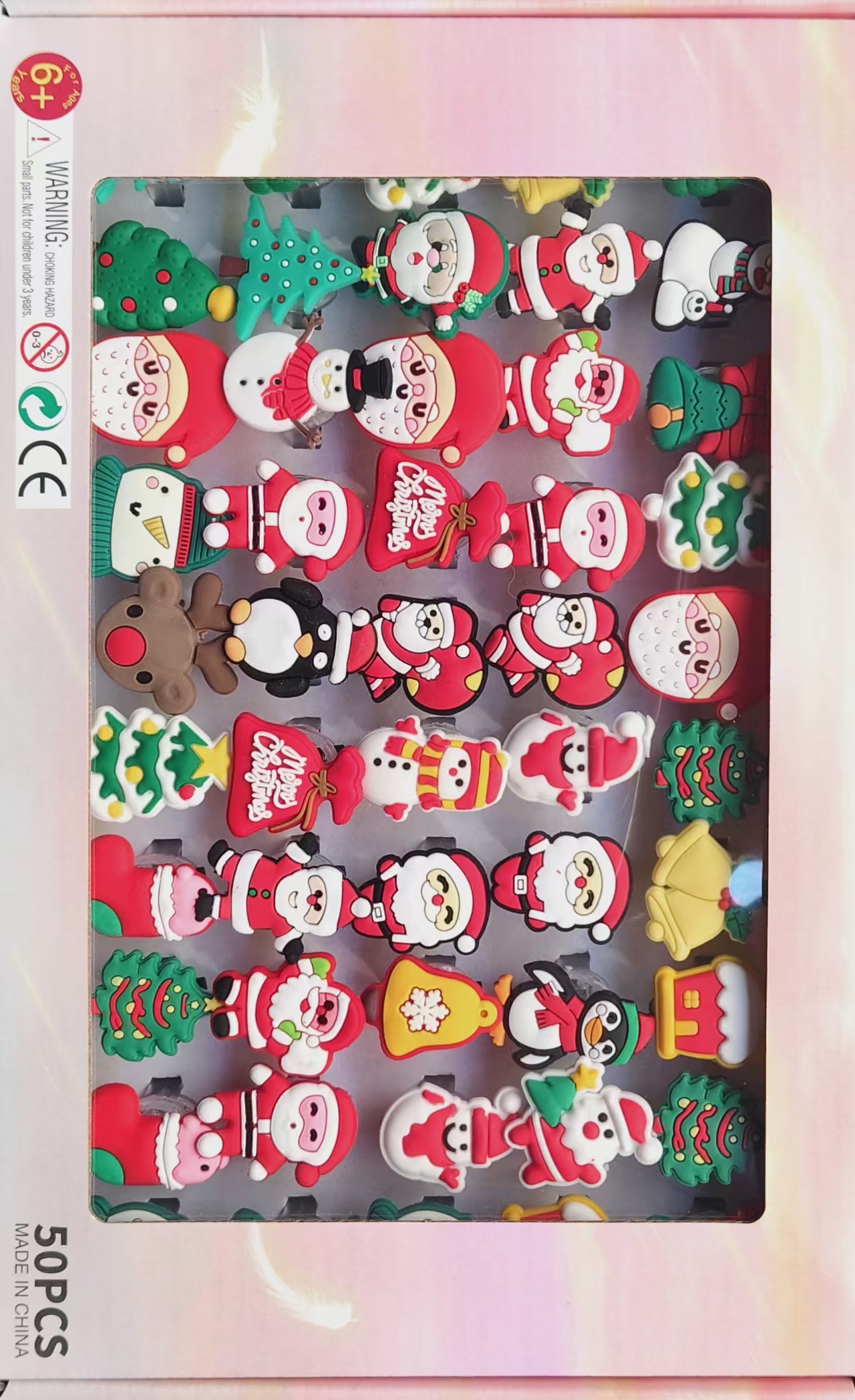 软料发光卡通戒指💍……这款产品真的非常适合夏天晚上 大人小孩都喜欢的产品 一盒50个一箱60盒  3000个 细节图