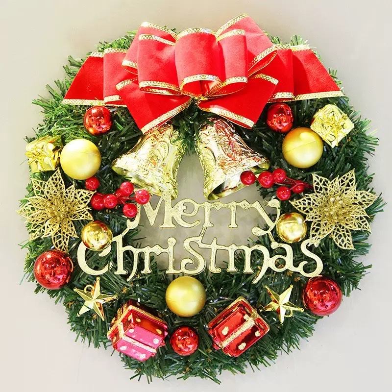 Christmas wreaths, festival decorations, door hangers available in custom sizes of 30 cm, 40 cm, 50 cm, and 60 cm details Picture