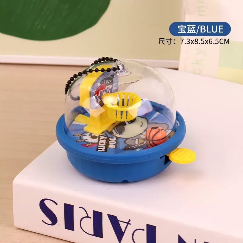 创意迷你手指弹射篮球机钥匙扣挂件儿童投篮机玩具挂饰小礼品儿童趣味博弈玩具详情图7